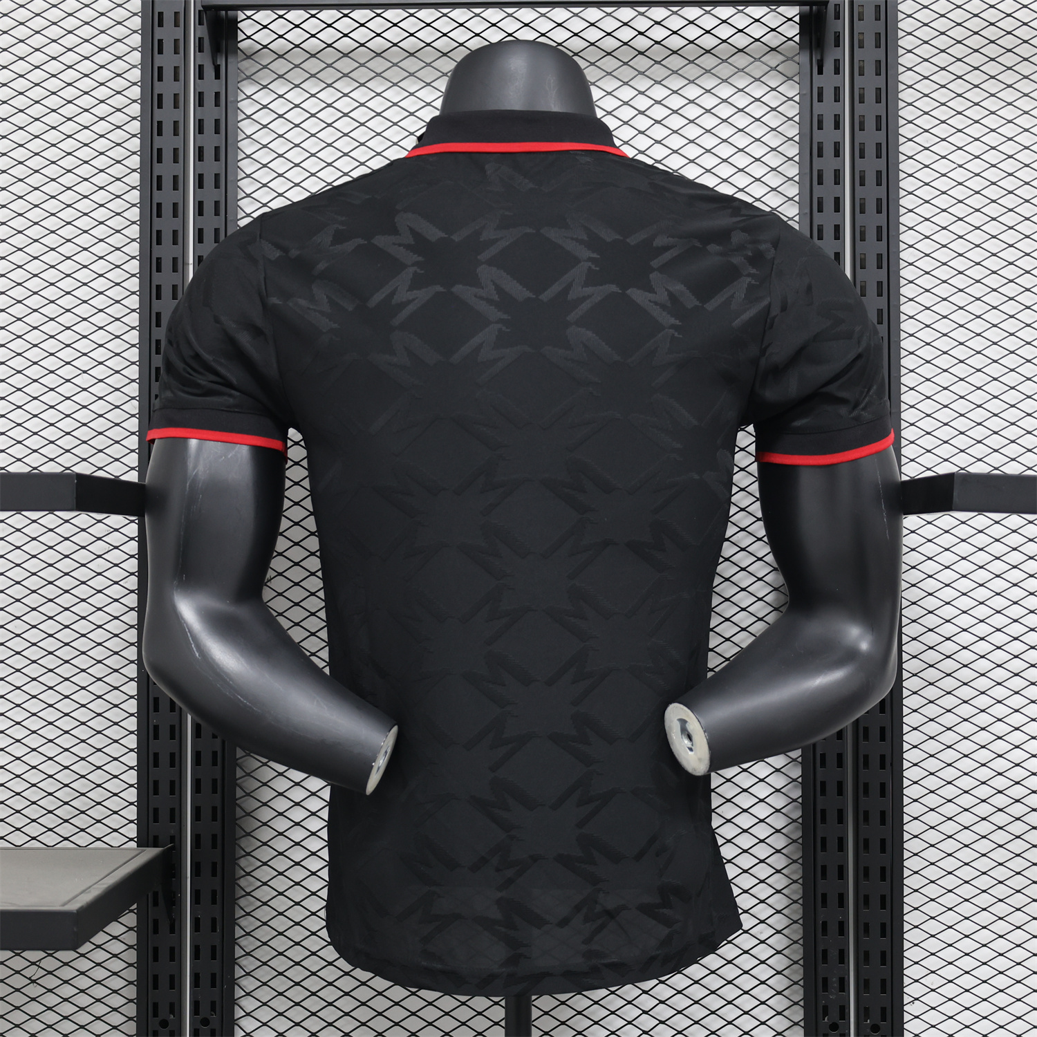 Manchester United 24-25 Black POLO Jersey - Player Version - UnitedFutballJersey