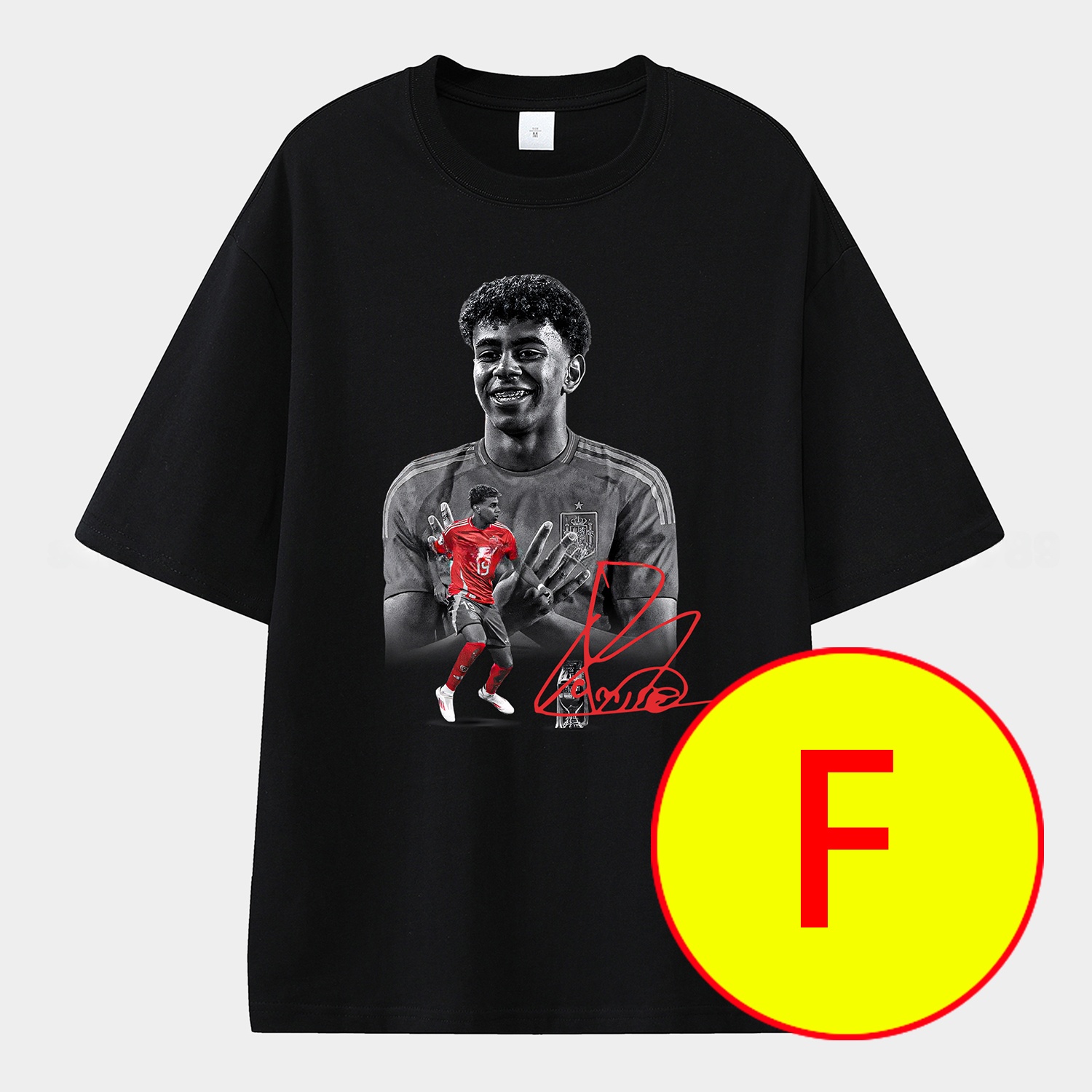 LAMINE YAMAL - Barcelona No. 10 Legend Continues 2025 Unisex Pure Cotton T-shirt - UnitedFutballJersey