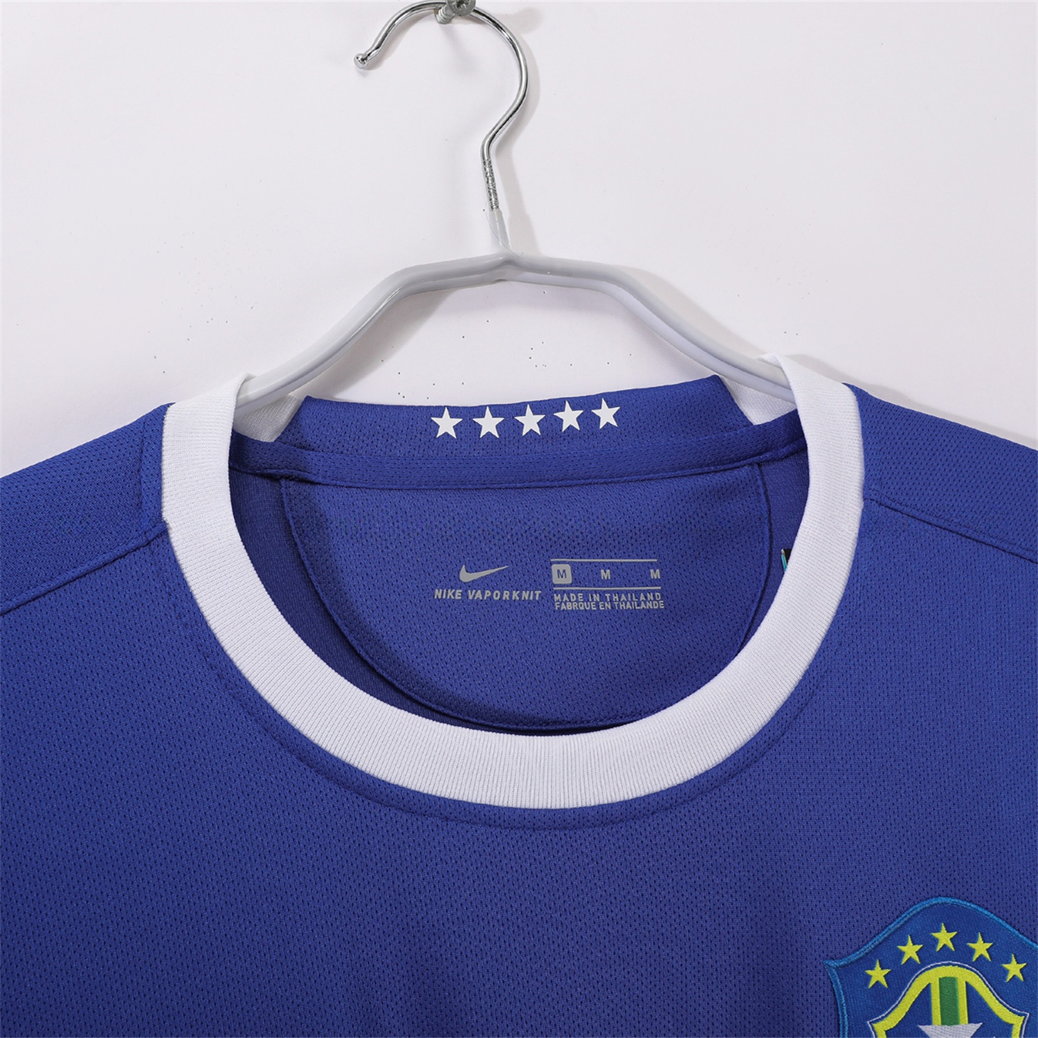Retro Brazil 2006 Away Blue Jersey - UnitedFutballJersey