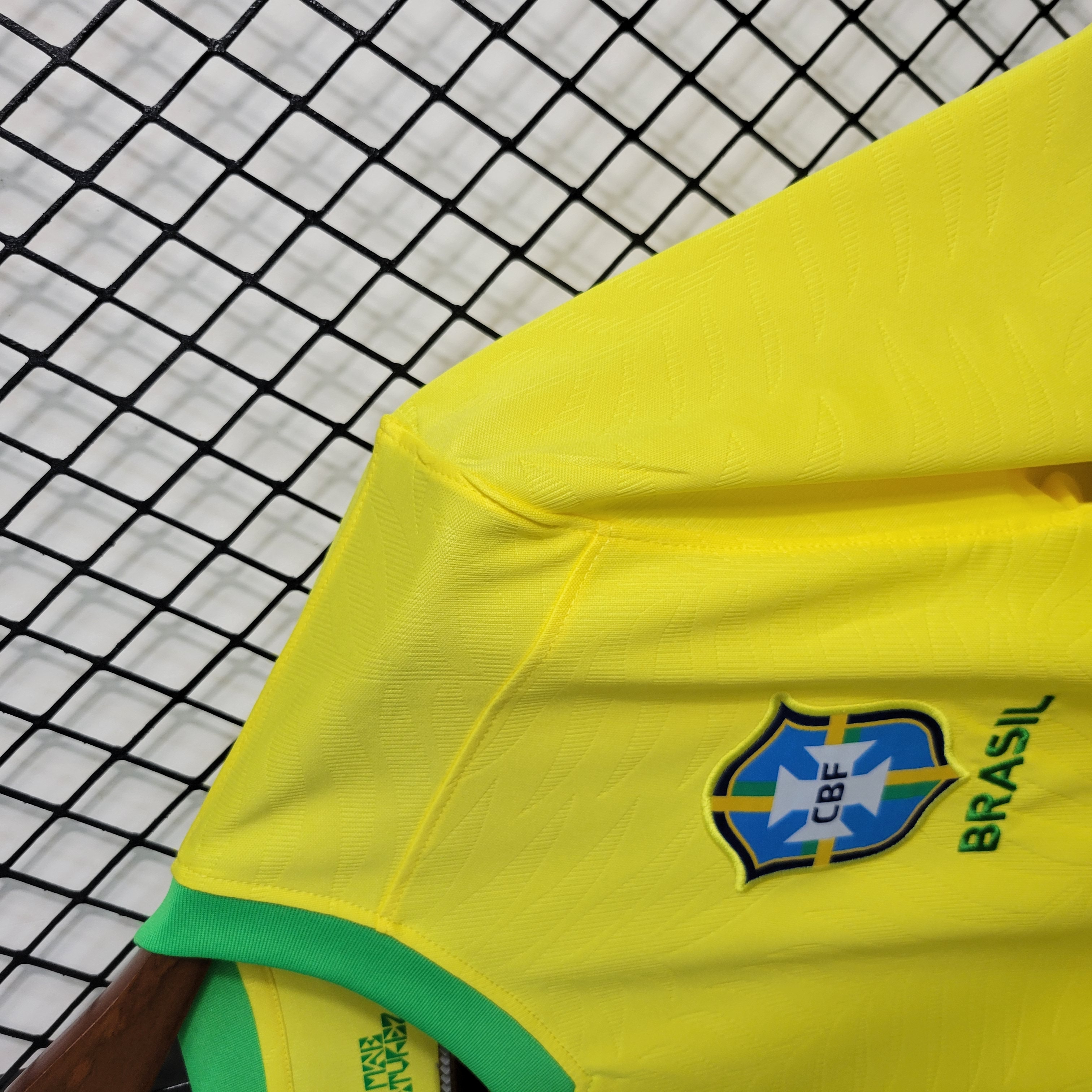 Brazil 2023 Home Stadium Jersey - Fans Version - UnitedFutballJersey