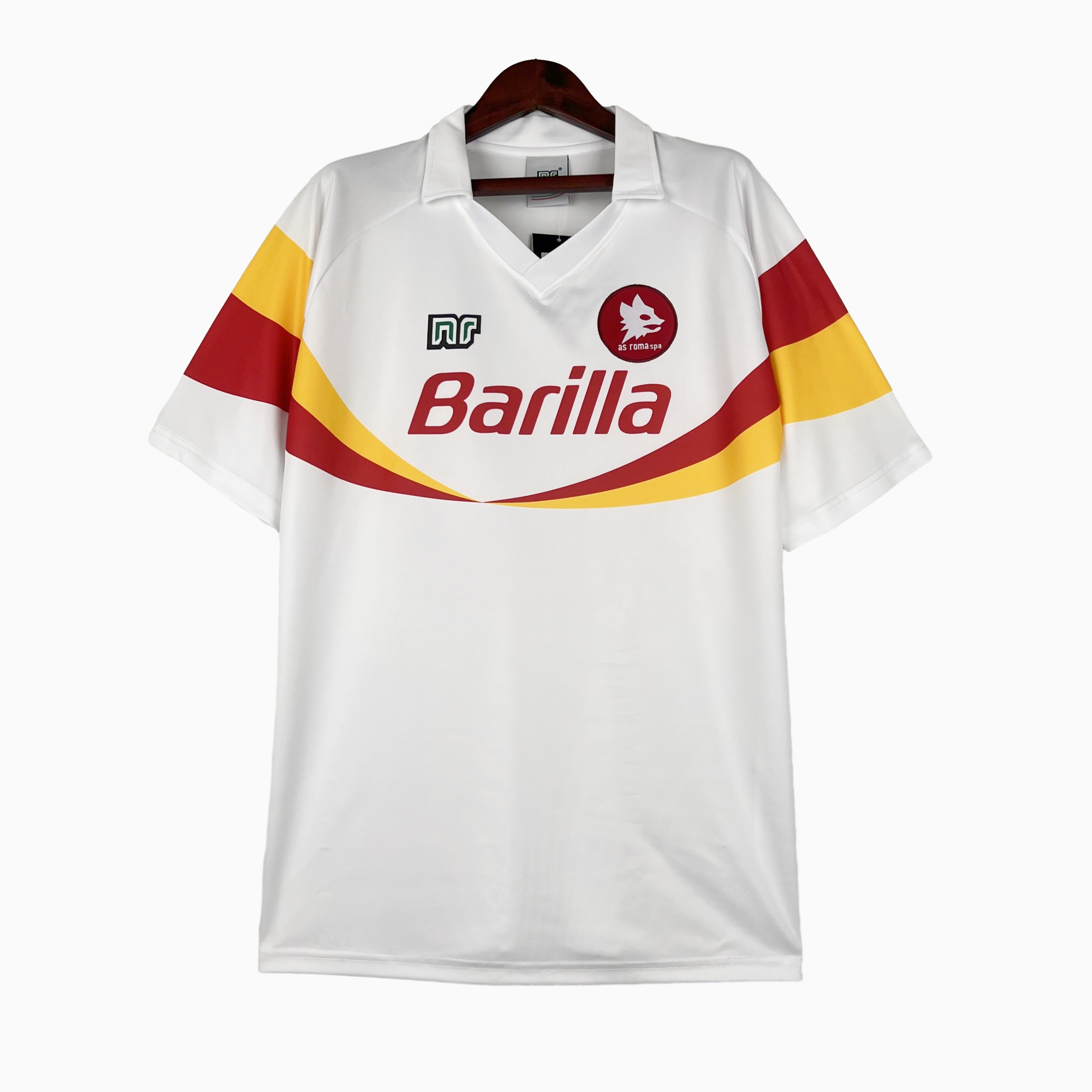 Retro Roma 1990-91 Away Stadium Jersey - UnitedFutballJersey