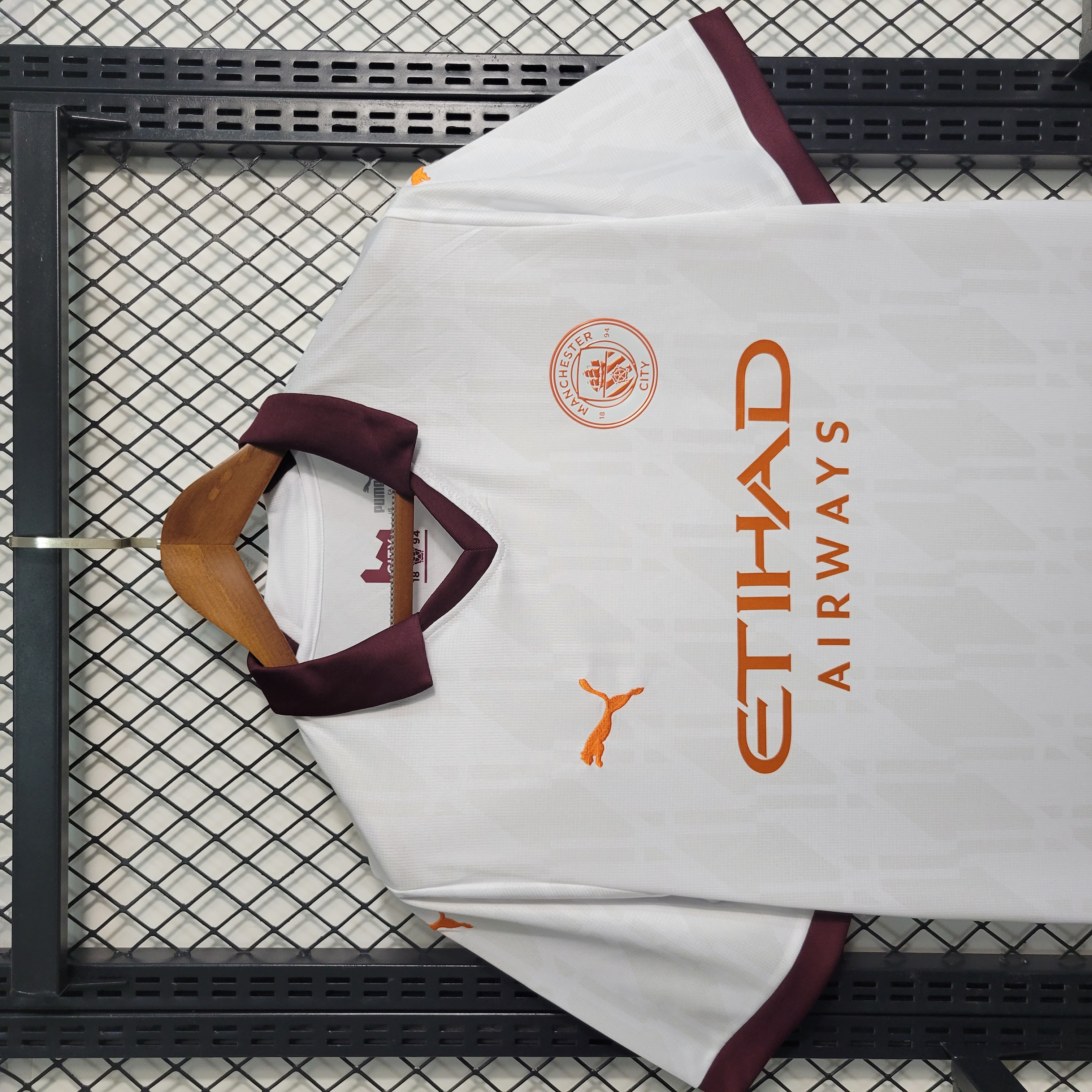 Manchester City 23-24 Away Jersey - Fans Version - UnitedFutballJersey