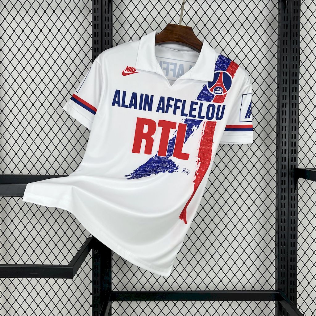 Retro Paris Saint-Germain PSG 1990-91 Home Jersey - UnitedFutballJersey