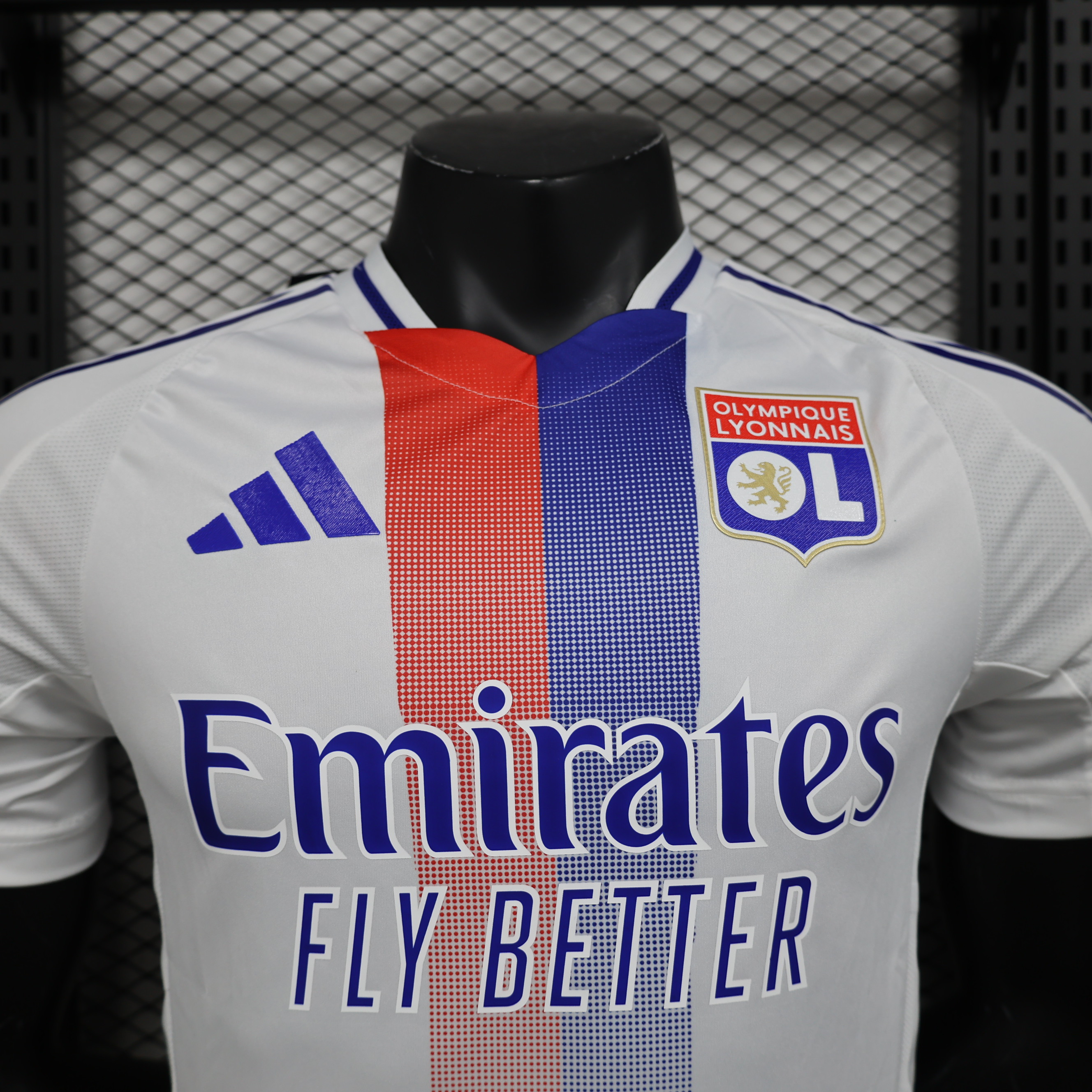 Lyon 24-25 Home Jersey - Player Version - UnitedFutballJersey