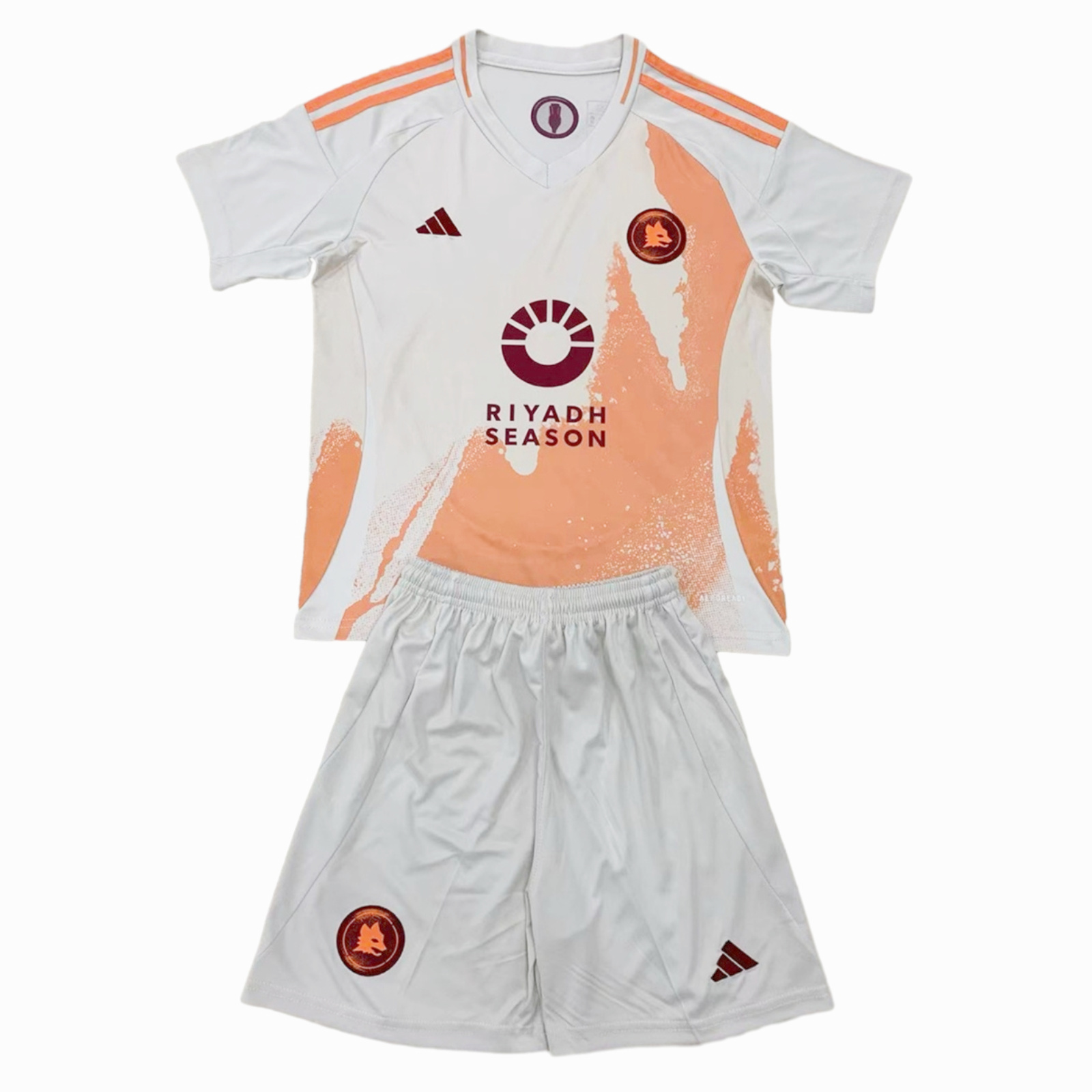 AS Roma 24-25 Away Kids Kit - UnitedFutballJersey
