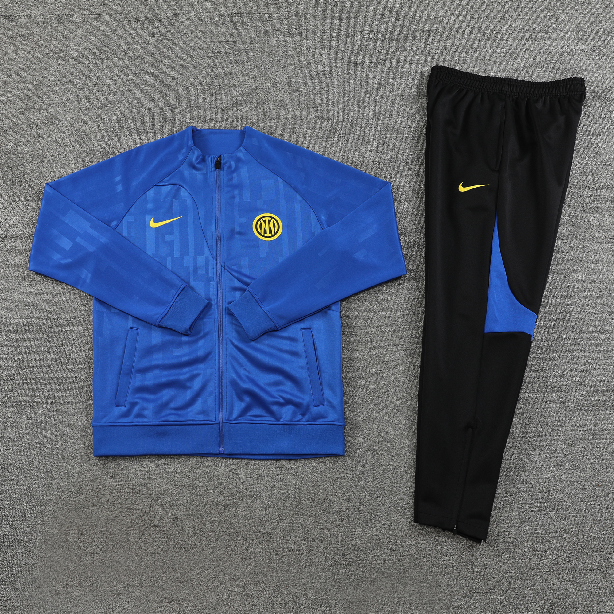 Inter Milan 23-24 Jacket Training Tracksuit Blue - UnitedFutballJersey
