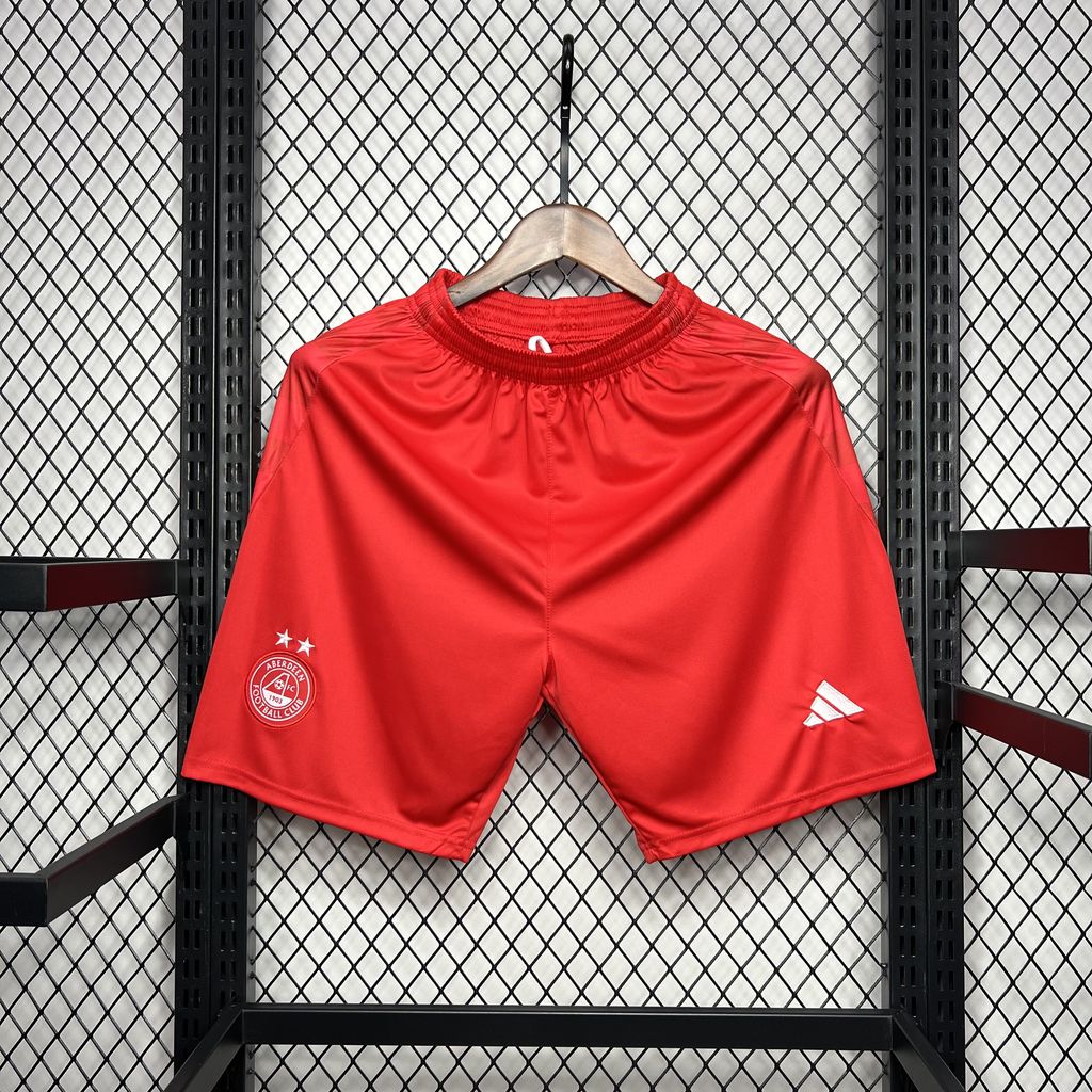 Aberdeen 24-25 Home Shorts - Fans Version - UnitedFutballJersey