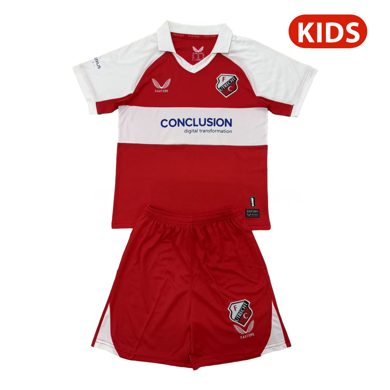 Utrecht 24-25 Fourth Kids Kit - UnitedFutballJersey