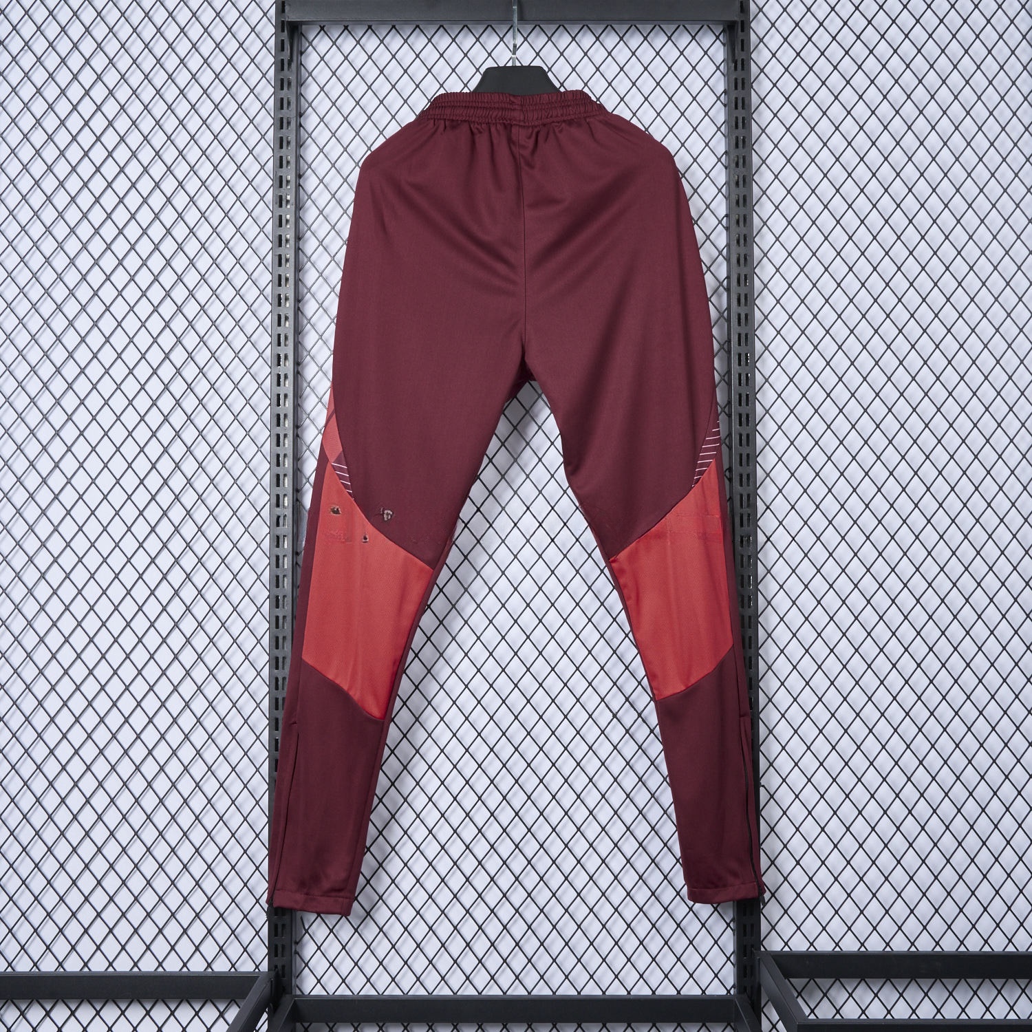 AS Roma 24-25 Burgundy Training Pants - Player Version - UnitedFutballJersey