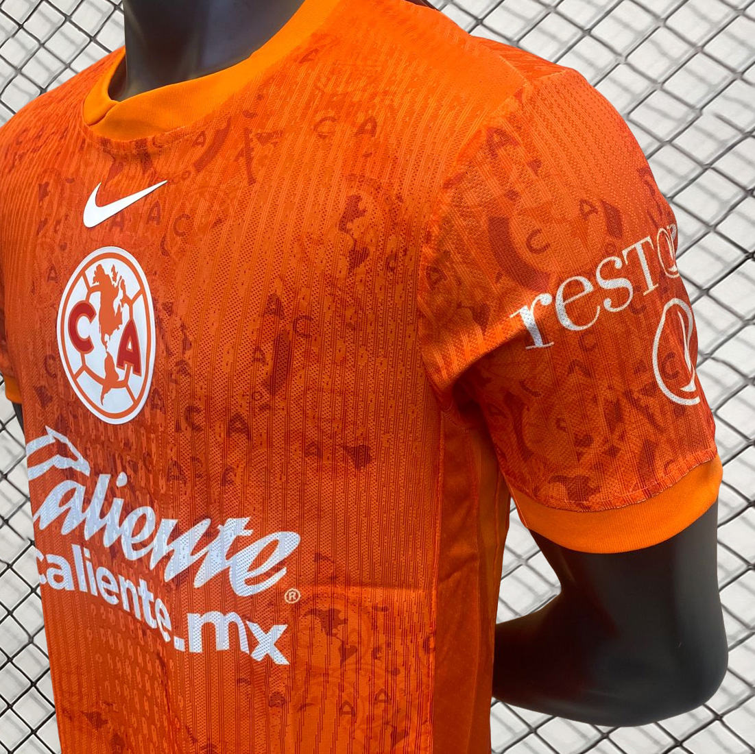 Club América 24-25 Orange Goalkeeper Jersey - Player Version - UnitedFutballJersey