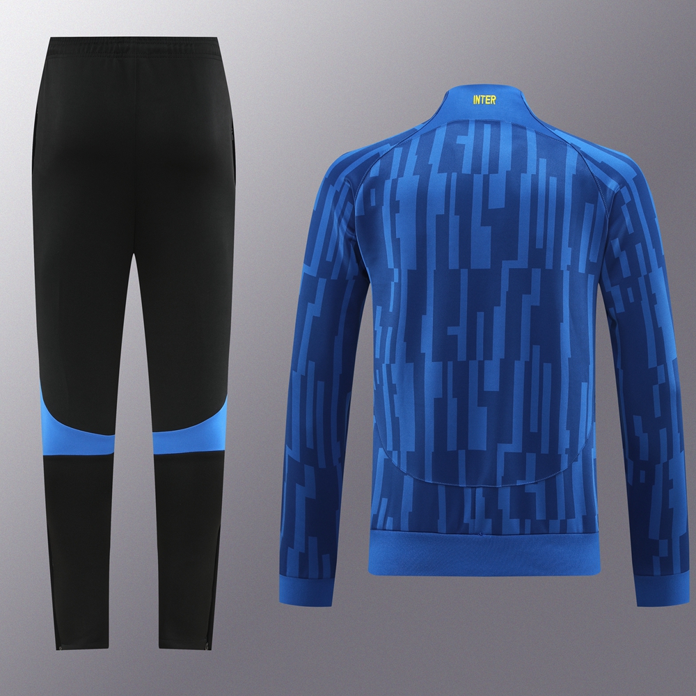 Inter Milan 23-24 Jacket Training Tracksuit - Blue - UnitedFutballJersey