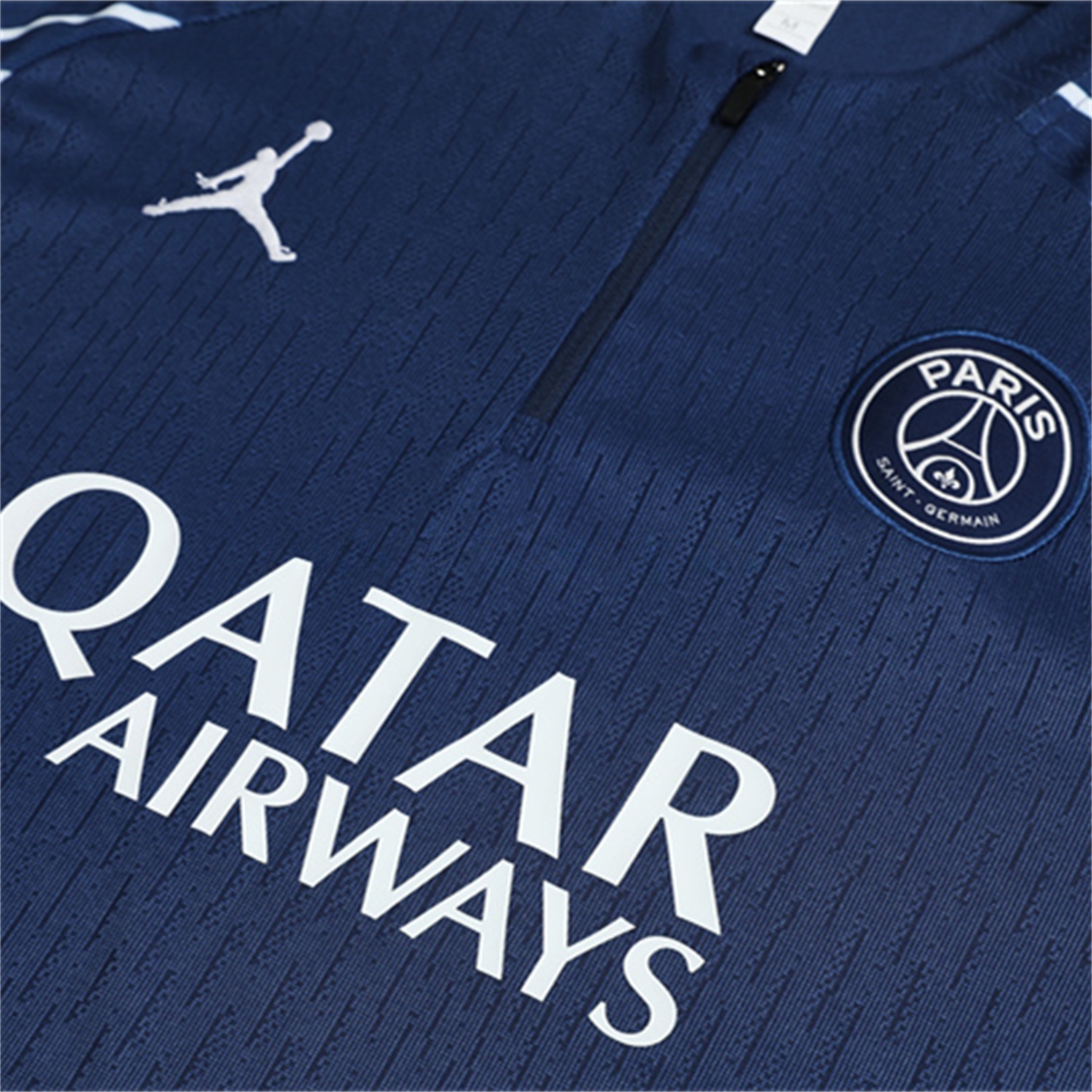Paris Saint-Germain PSG 25-26 Long Sleeve Training Set - JD White Wing Royal Blue Top and Pants - UnitedFutballJersey