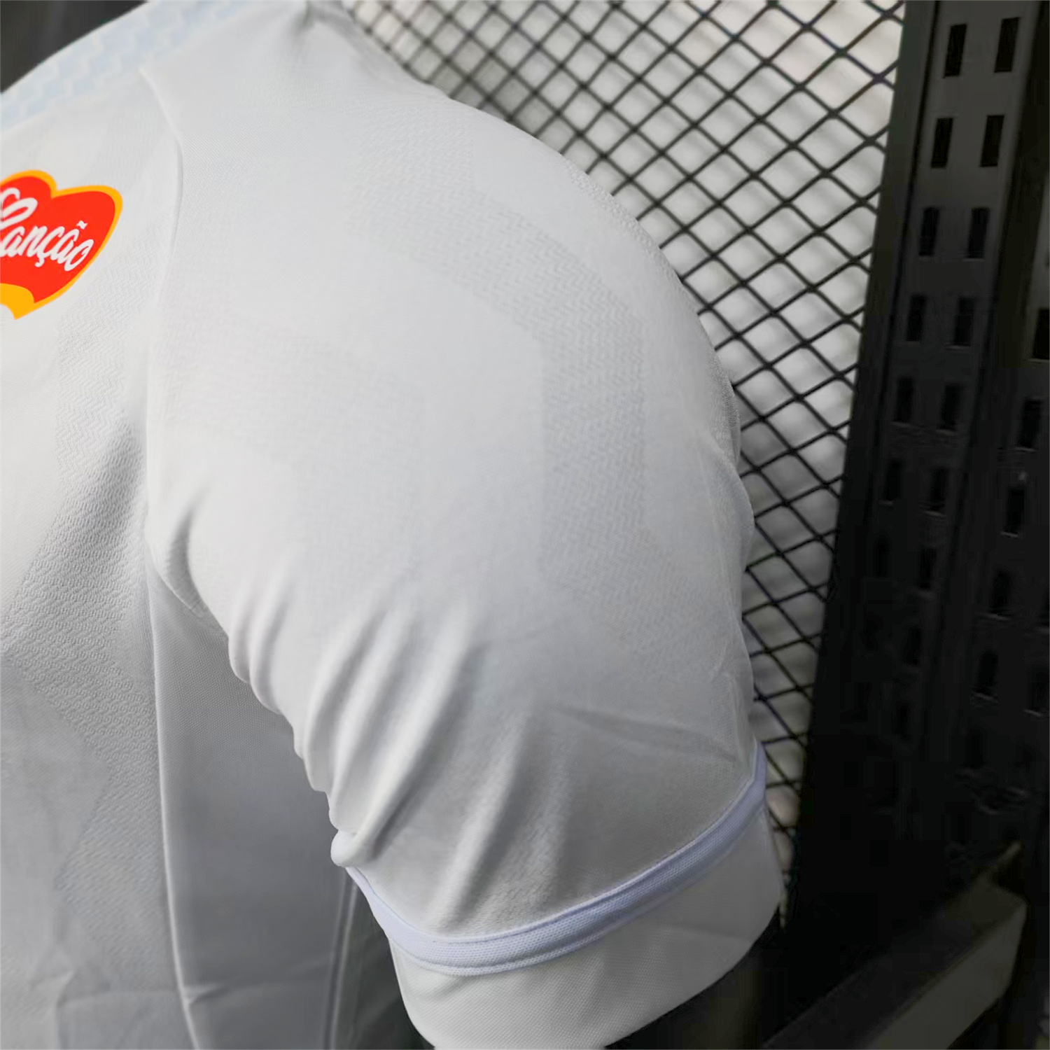 Santos 2025-26 Home White Jersey With Sponsors - Player Version - UnitedFutballJersey