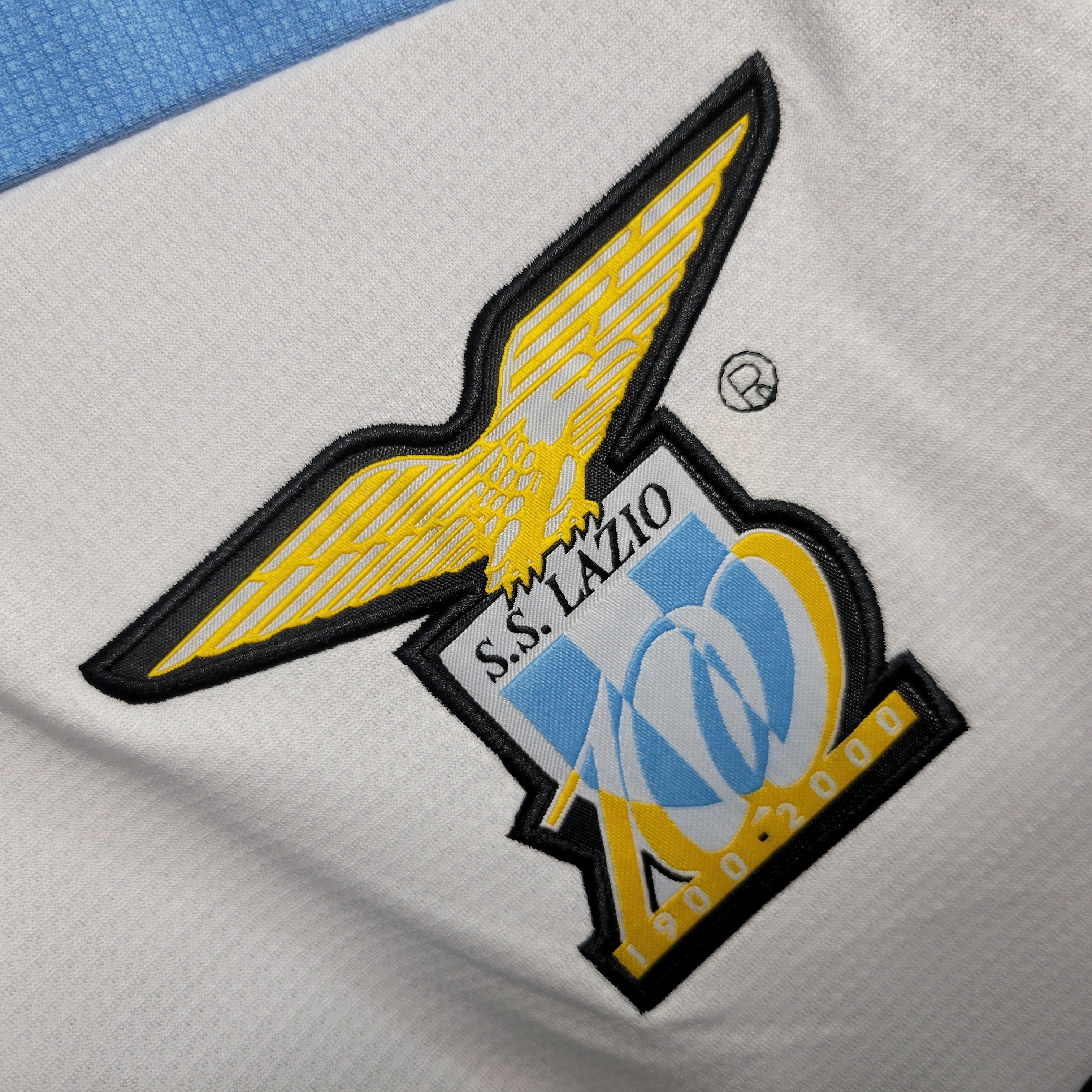 Retro Lazio 1999-00 Centenary Home Stadium Jersey - UnitedFutballJersey