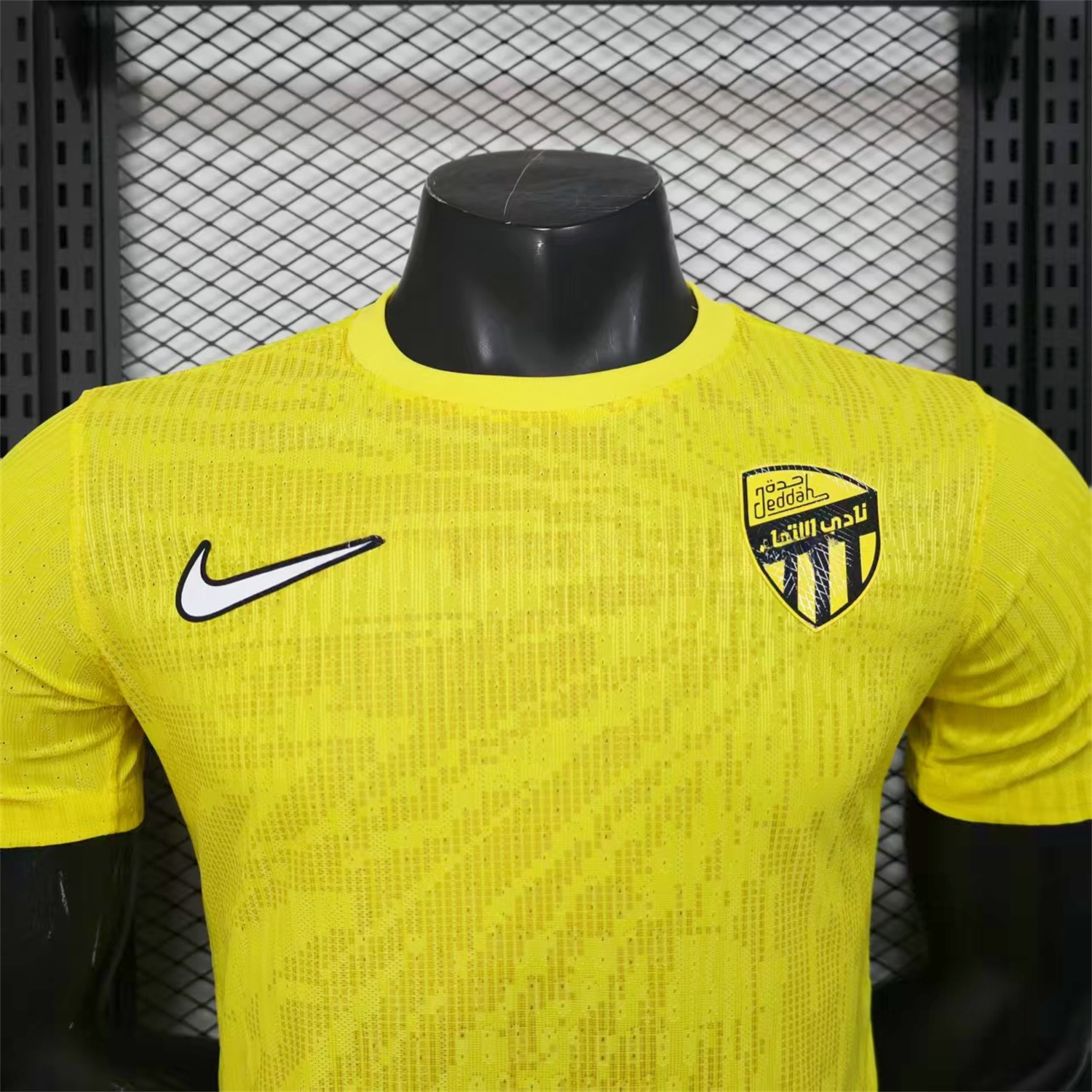 Al Ittihad Jeddah United 24-25 Pre-Match Yellow Jersey - Player Version - UnitedFutballJersey