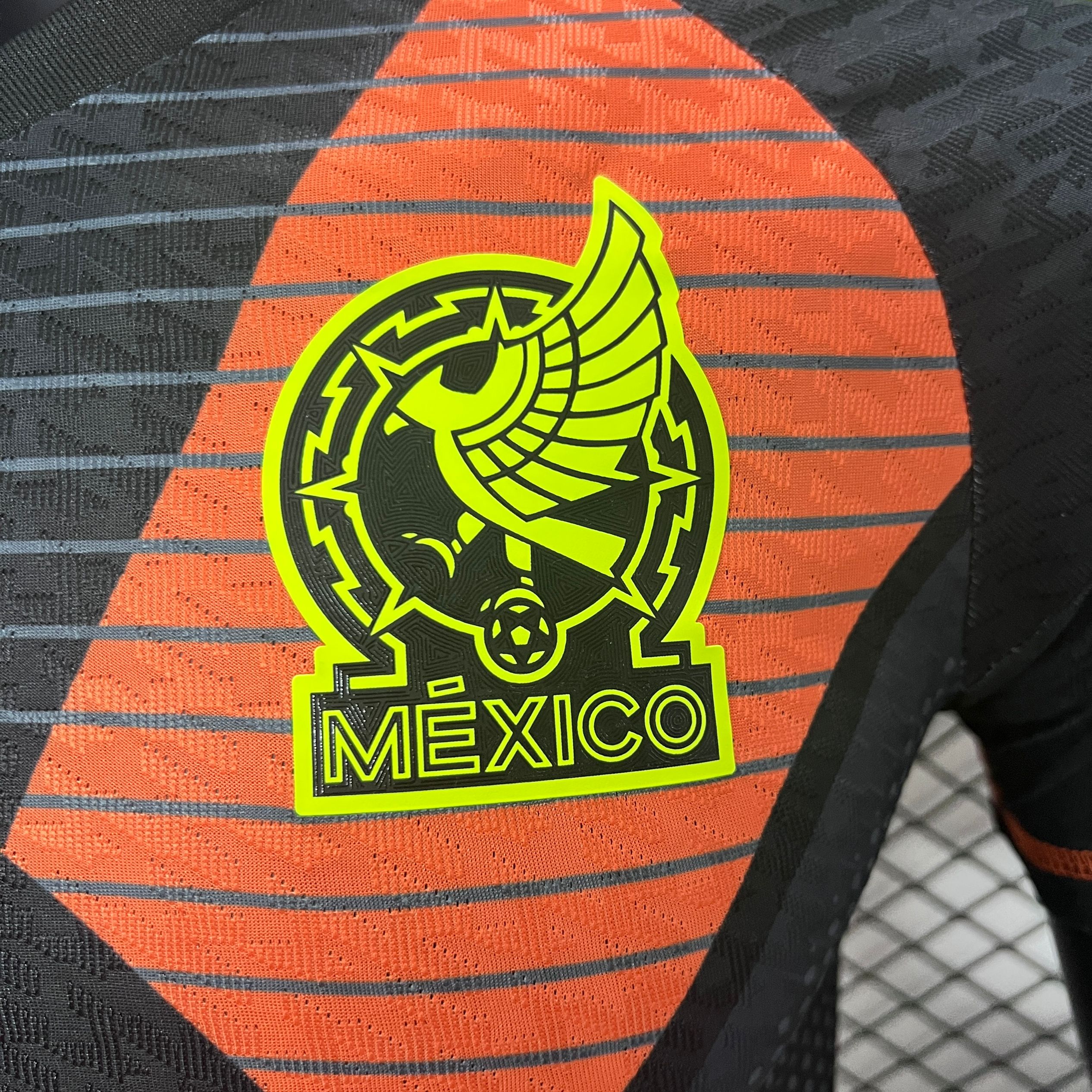 Mexico 2024 Black Goalkeeper Jersey - Player Version - UnitedFutballJersey
