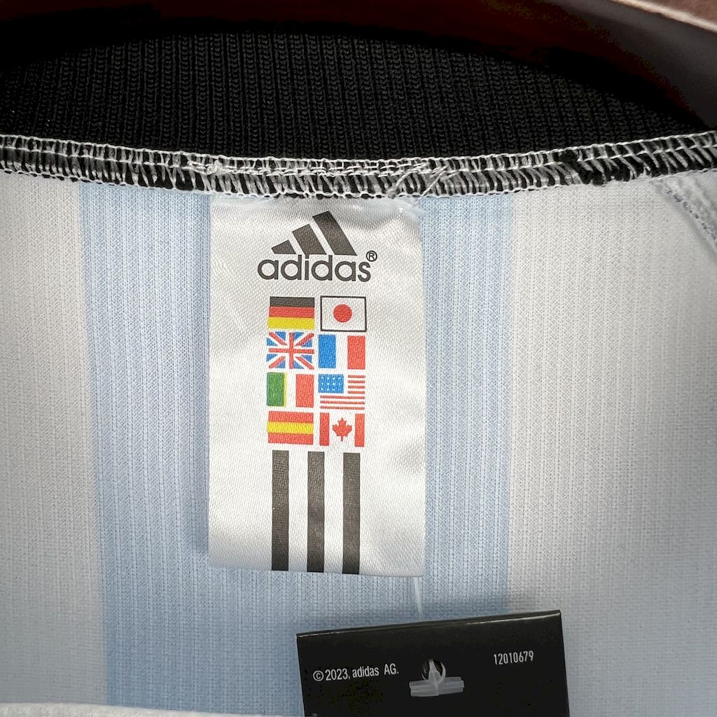 Retro Argentina 1998 Home Long Sleeves Jersey - UnitedFutballJersey