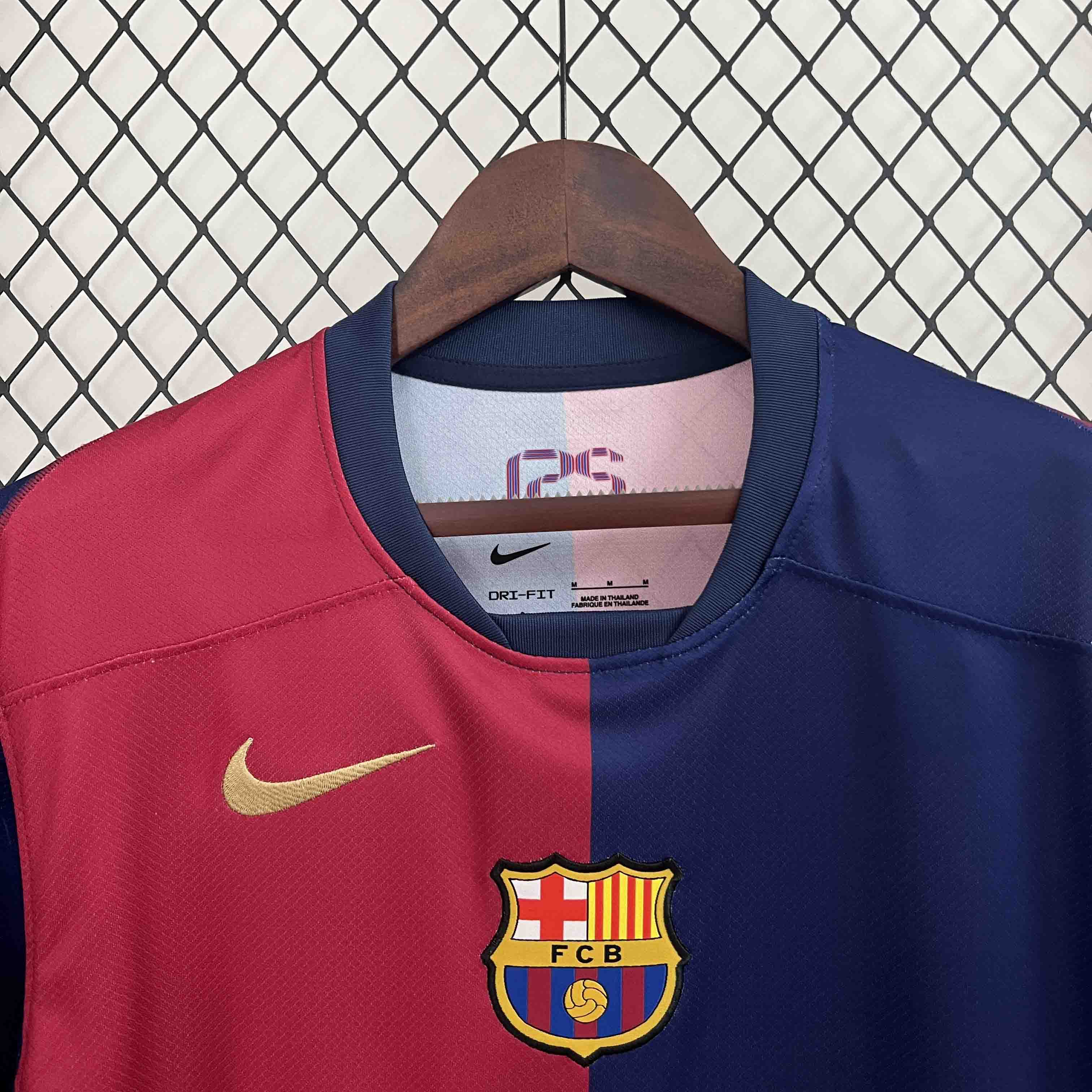 Barcelona 24-25 Home Stadium Jersey - Fans Version - UnitedFutballJersey