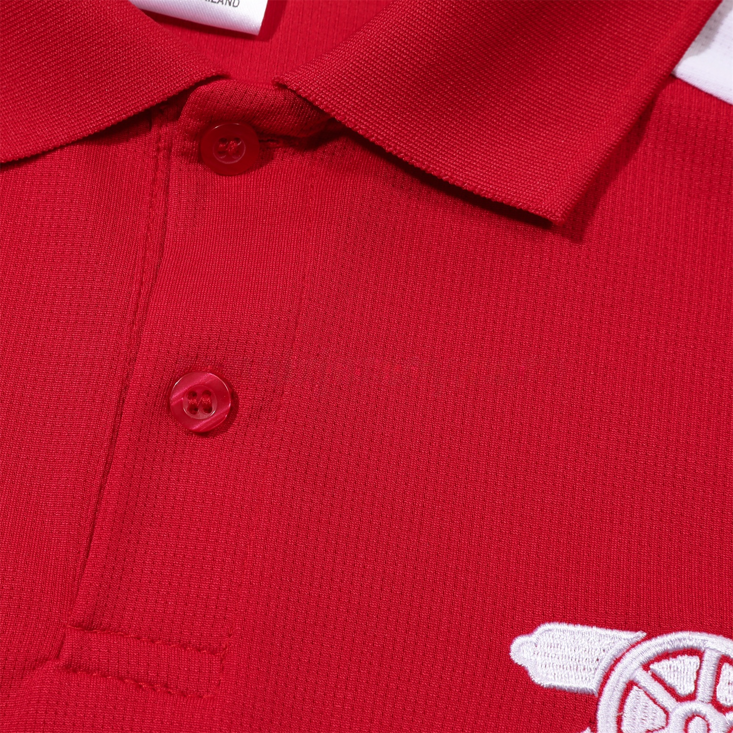 Arsenal 25-26 POLO Short-Sleeve Training Set - Red Top and Deep Blue Pants - UnitedFutballJersey