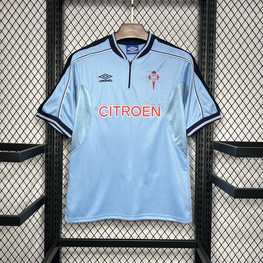 Retro Celta Vigo 1999-00 Home Stadium Jersey - UnitedFutballJersey