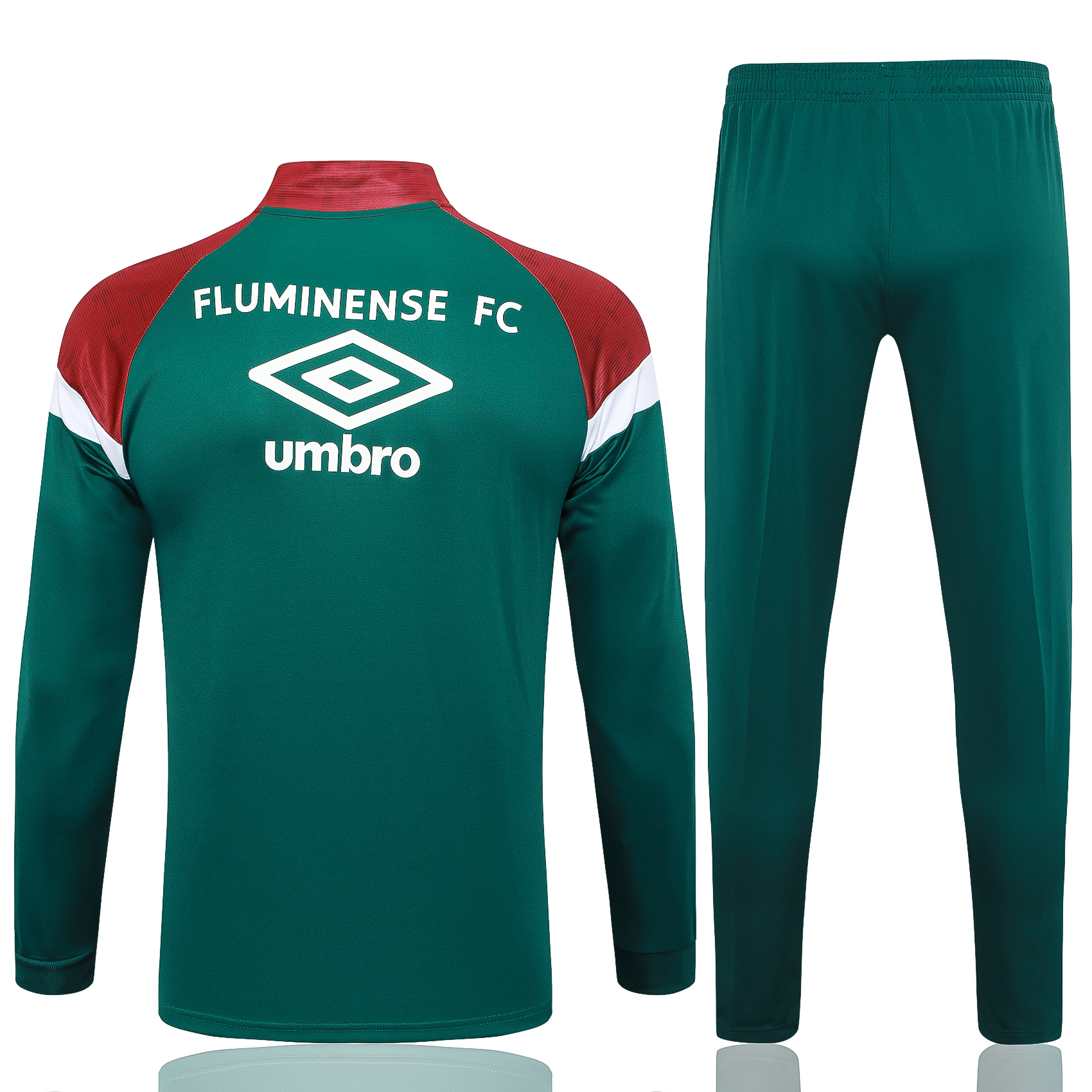 Fluminense 23-24 Long Sleeve Training Set -Green - UnitedFutballJersey