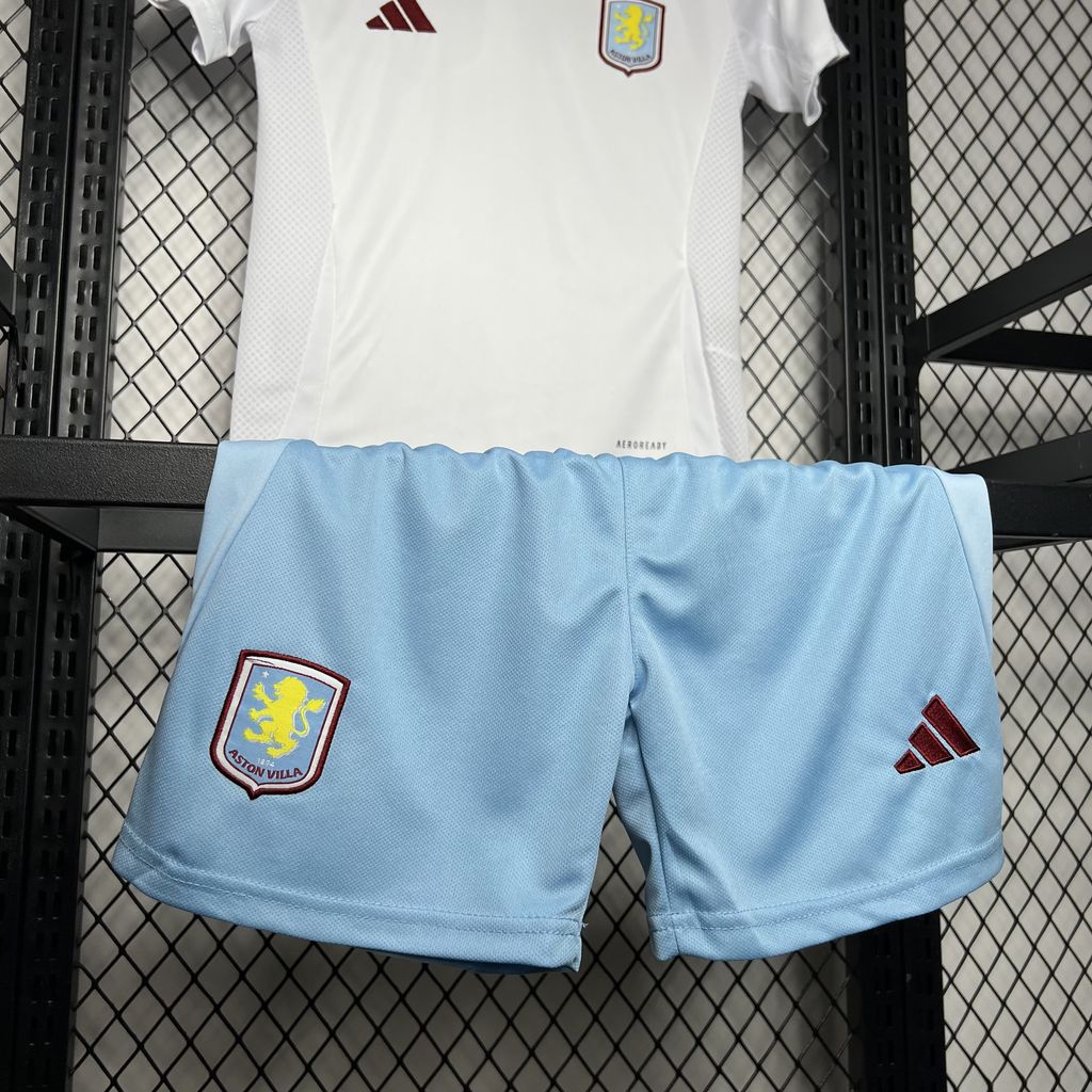 Aston Villa 24-25 Away Kids Kit - UnitedFutballJersey