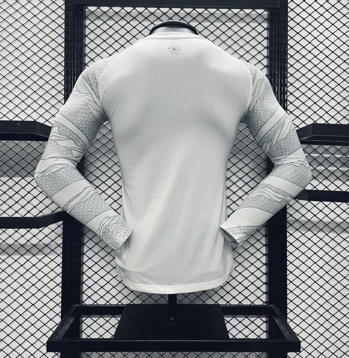 Manchester City 2024 Chinese New Year Pre-match Long Sleeve Jersey - Player Version - UnitedFutballJersey
