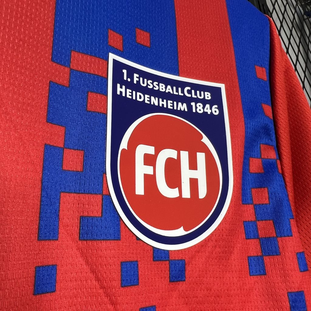 FC Heidenheim 24-25 Home Stadium Jersey - Fans Version - UnitedFutballJersey