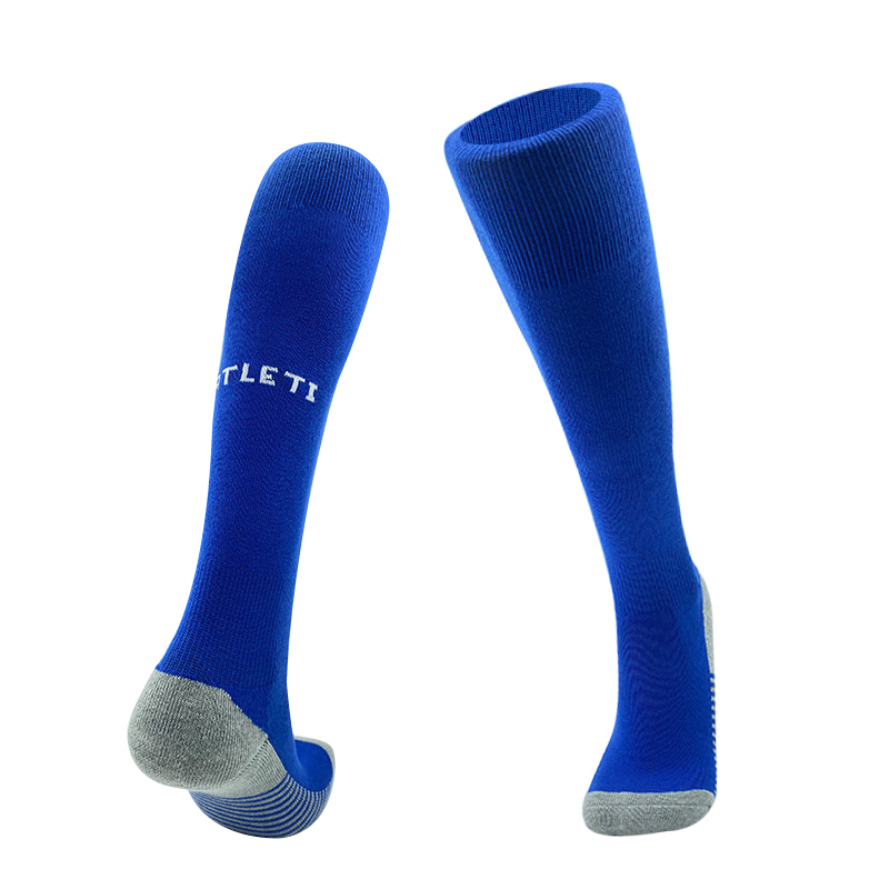 Atletico Madrid 23-24 Away Socks - Blue - UnitedFutballJersey