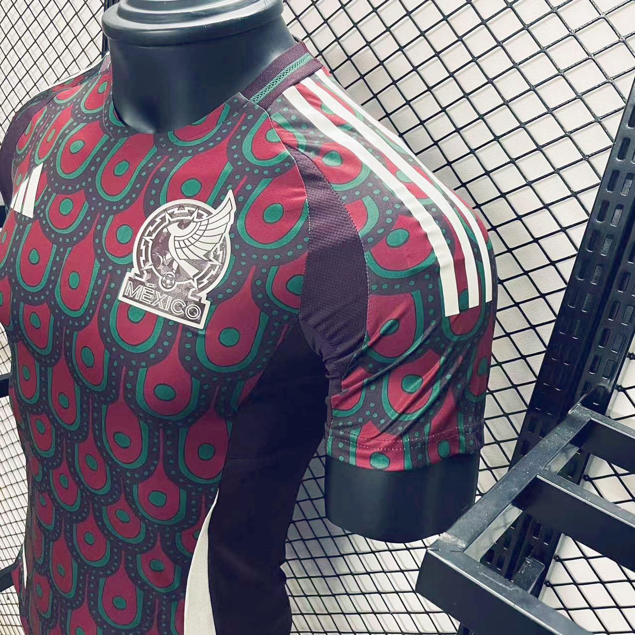 Mexico 2024 Home Stadium Jersey - Player Version - UnitedFutballJersey