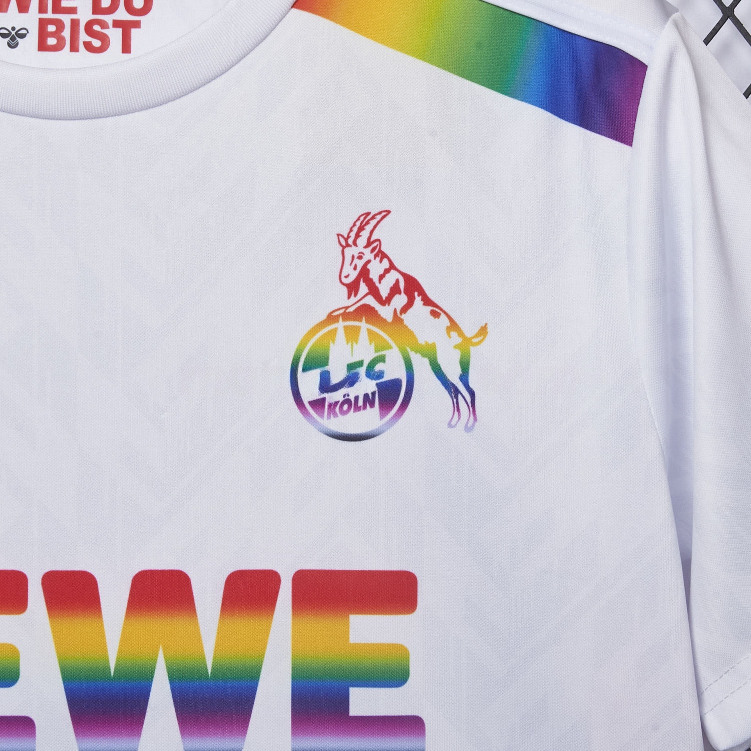 1. FC Köln 2024-25 Pride Diversity Special Edition Jersey - Fans Version - UnitedFutballJersey