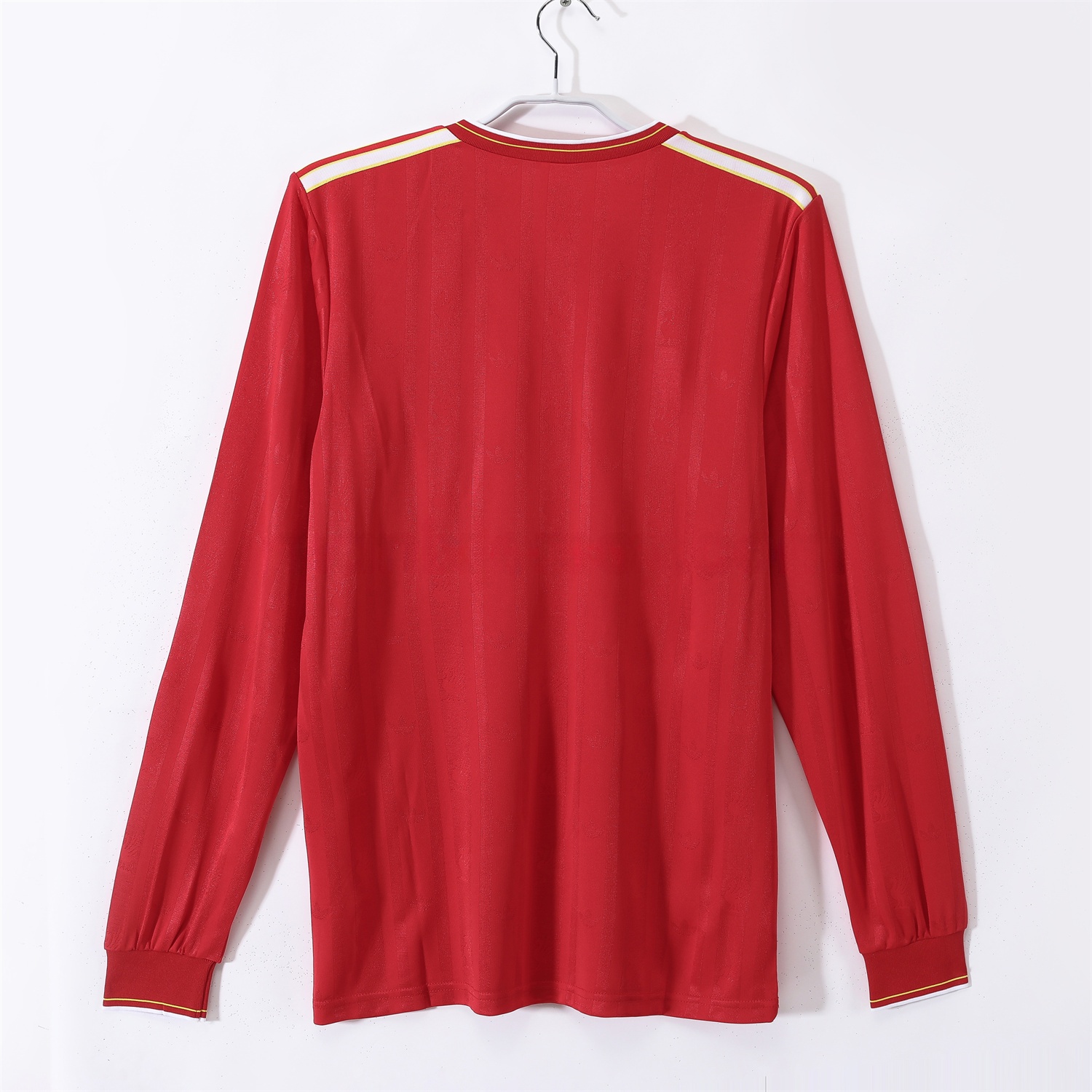 Retro Liver.pool 1986 Home Long Sleeves Jersey - FA CUP FINAL Version - UnitedFutballJersey