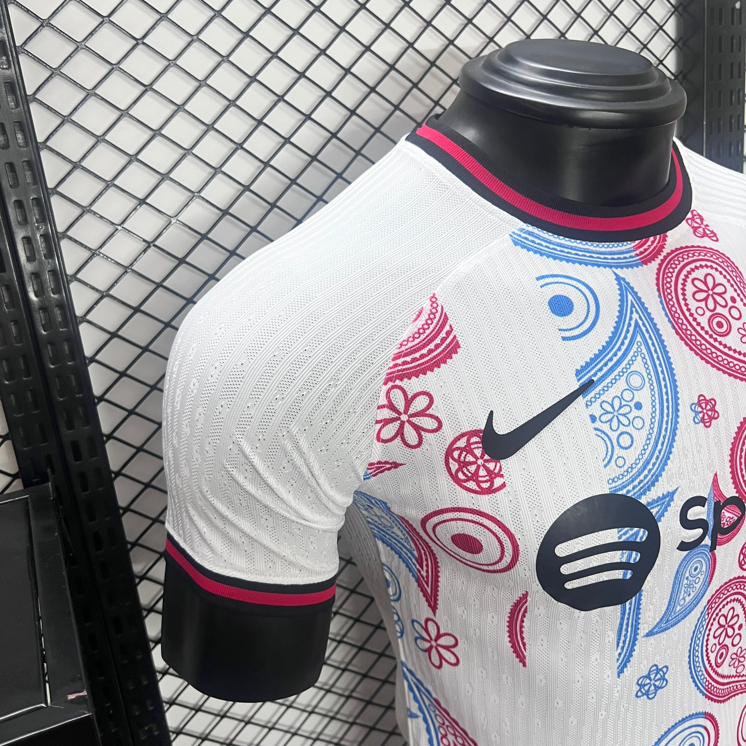 B.A.R.S.A 24-25 White Speical Jersey - Player Version - UnitedFutballJersey
