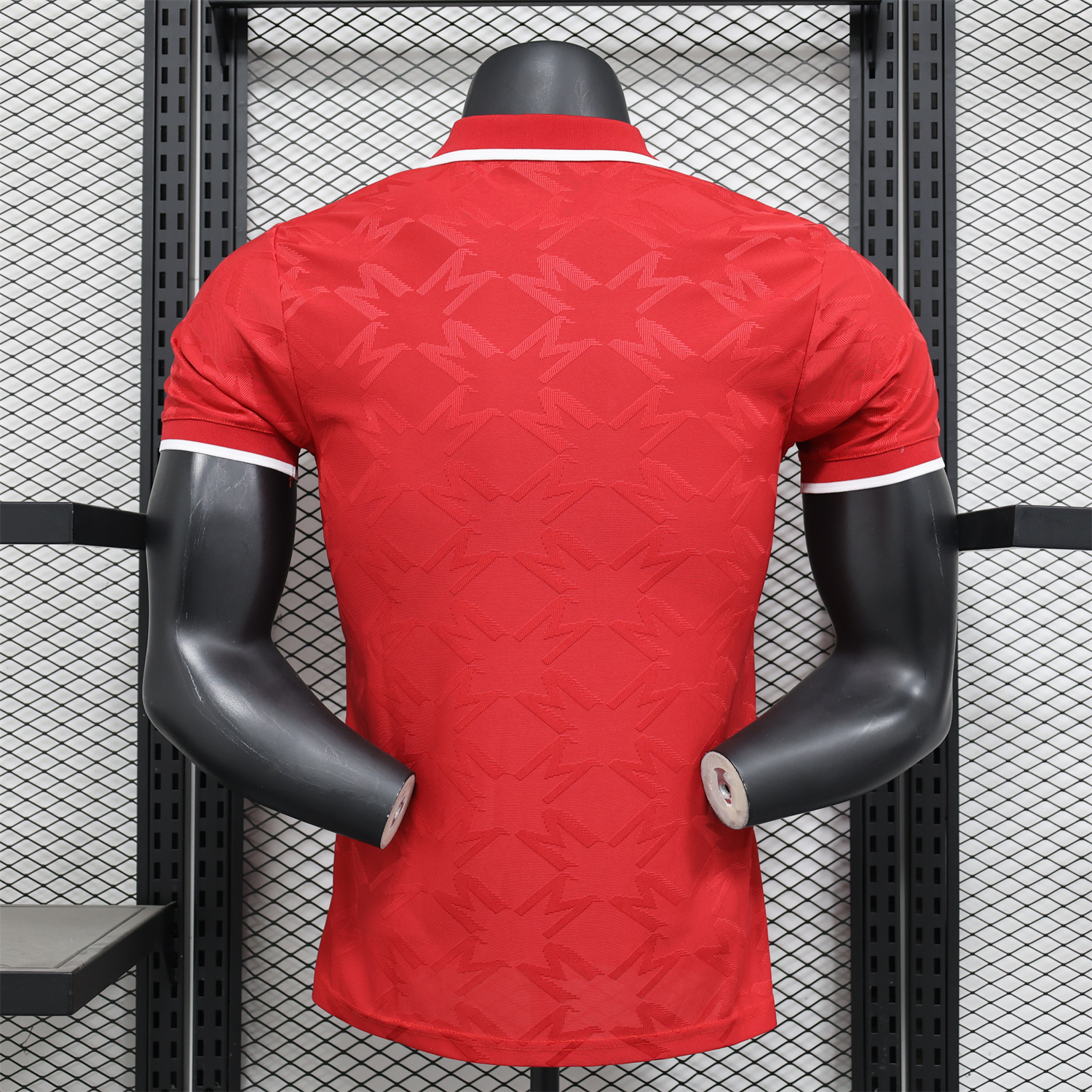 Manchester United 24-25 Red POLO Jersey - Player Version - UnitedFutballJersey