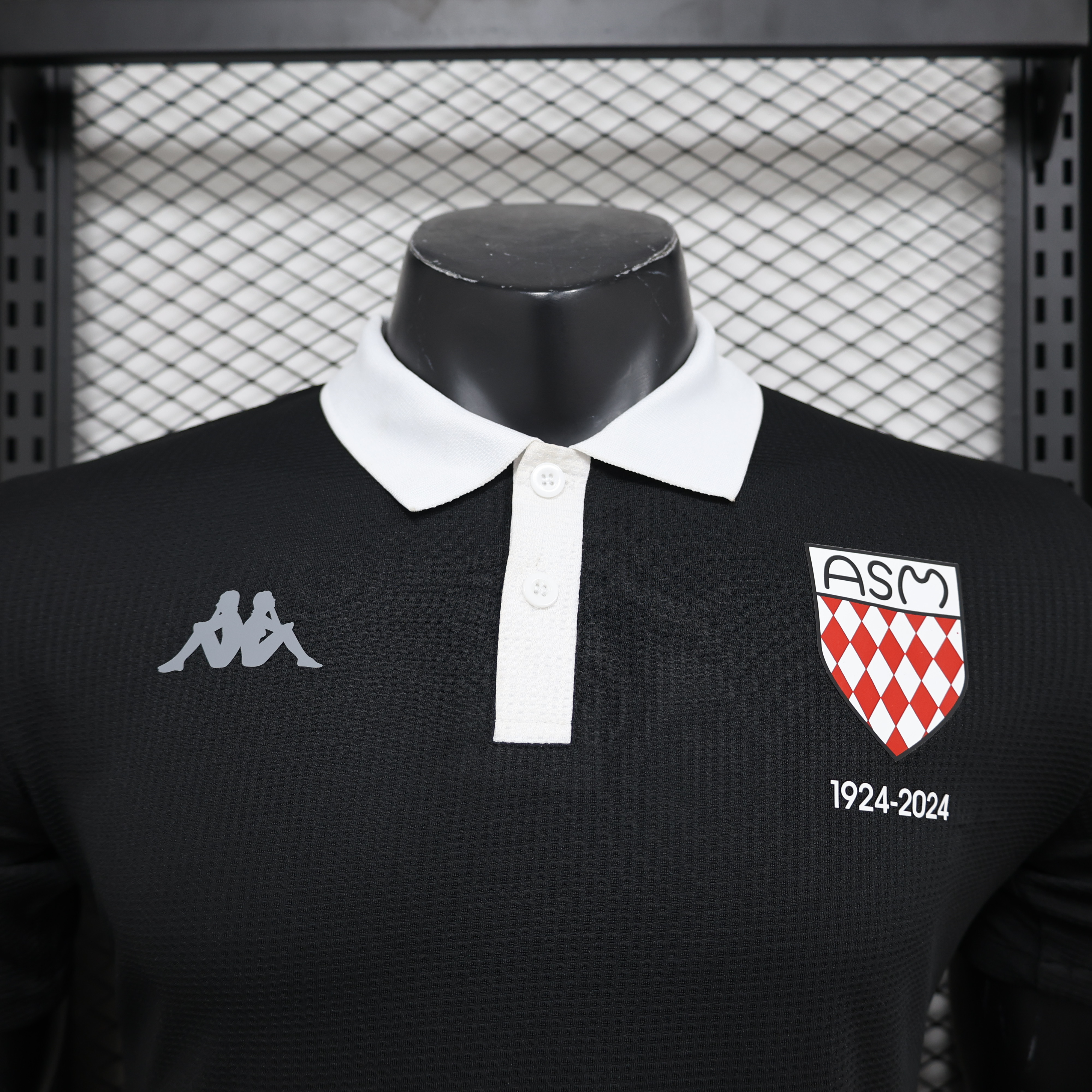AS Monaco 24-25 100th Anniversary Jersey - Player Version - UnitedFutballJersey