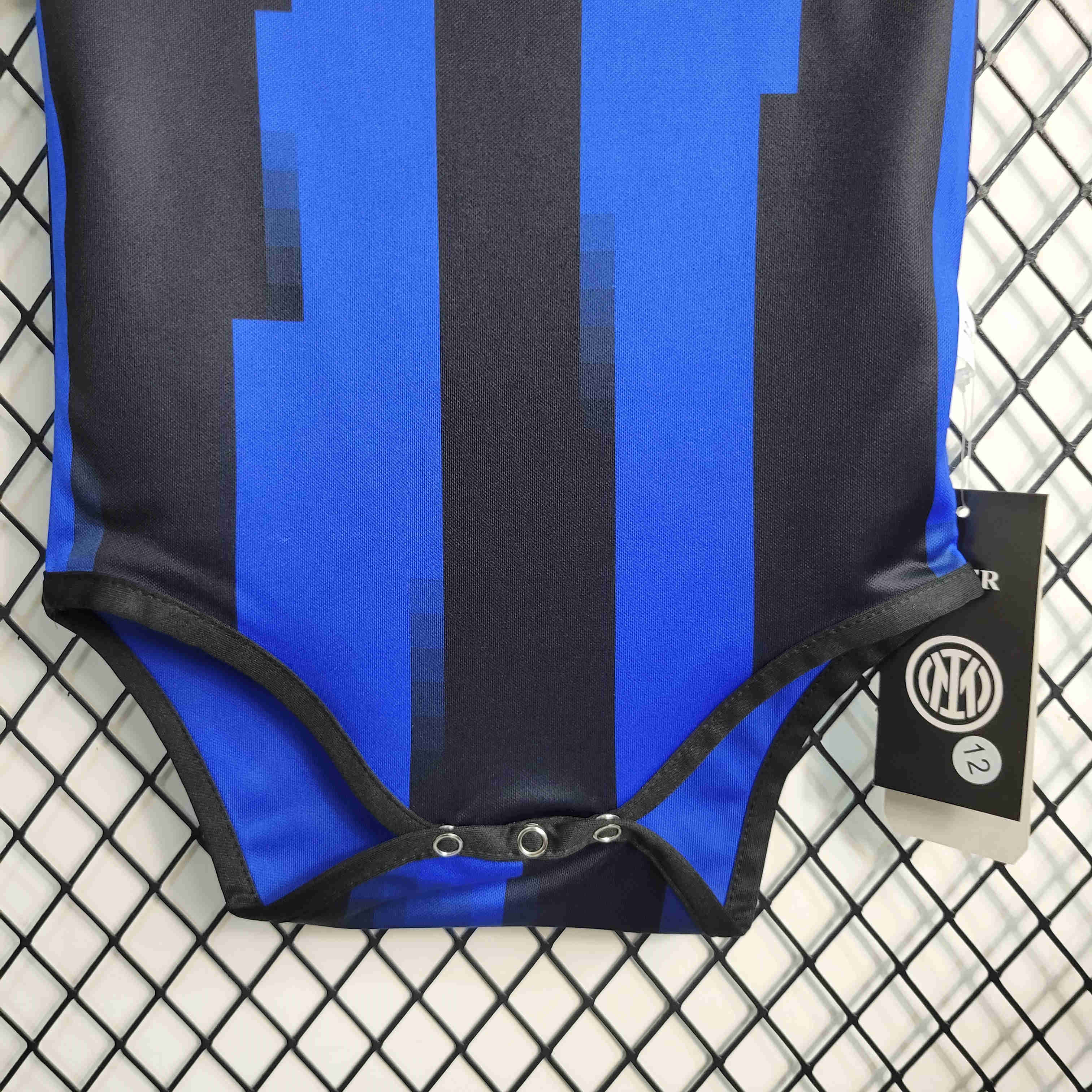 23-24 Inter Milan Home Baby Crawling Suit - UnitedFutballJersey