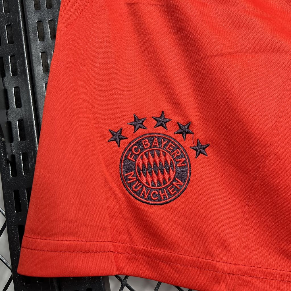 Bayern Munich 24-25 Home Shorts - Fans Version - UnitedFutballJersey