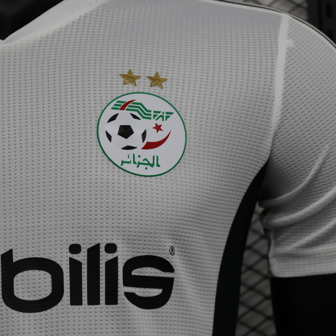 Algeria 23-24 White Jersey - Player Version - UnitedFutballJersey