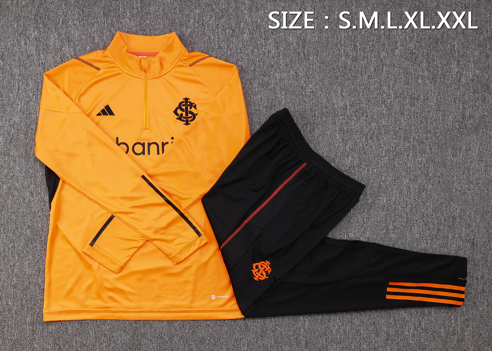 Sport Club Internacional 23-24 Long Sleeve Training Set -Orange - UnitedFutballJersey