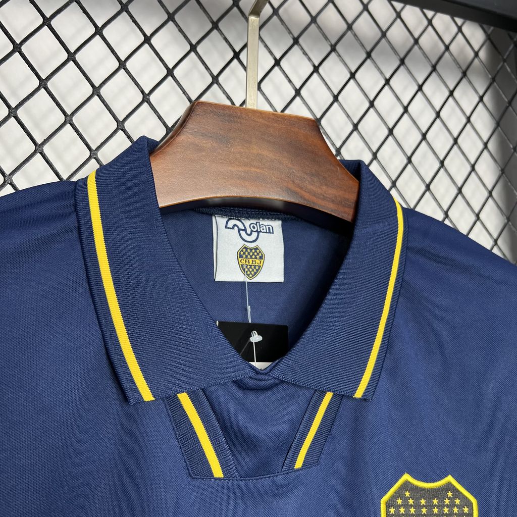 Retro Boca Juniors 1994-95 Home Stadium Jersey - UnitedFutballJersey