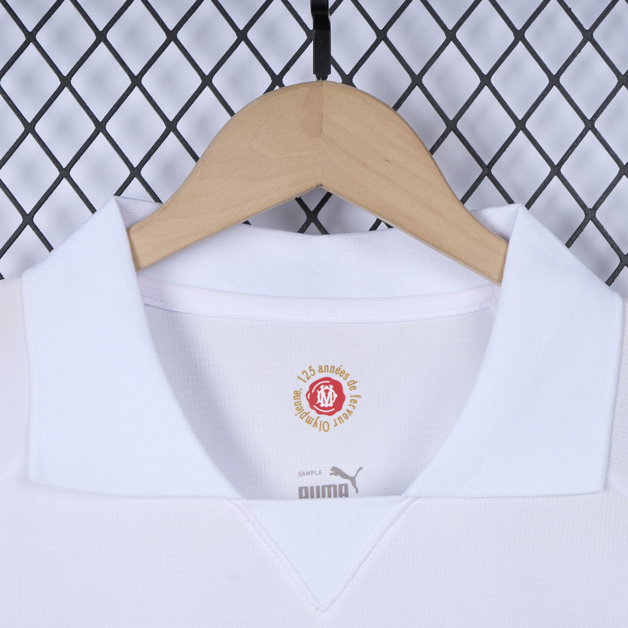 Marseille 24-25 125th Anniversary White Jersey - Fans Version - UnitedFutballJersey