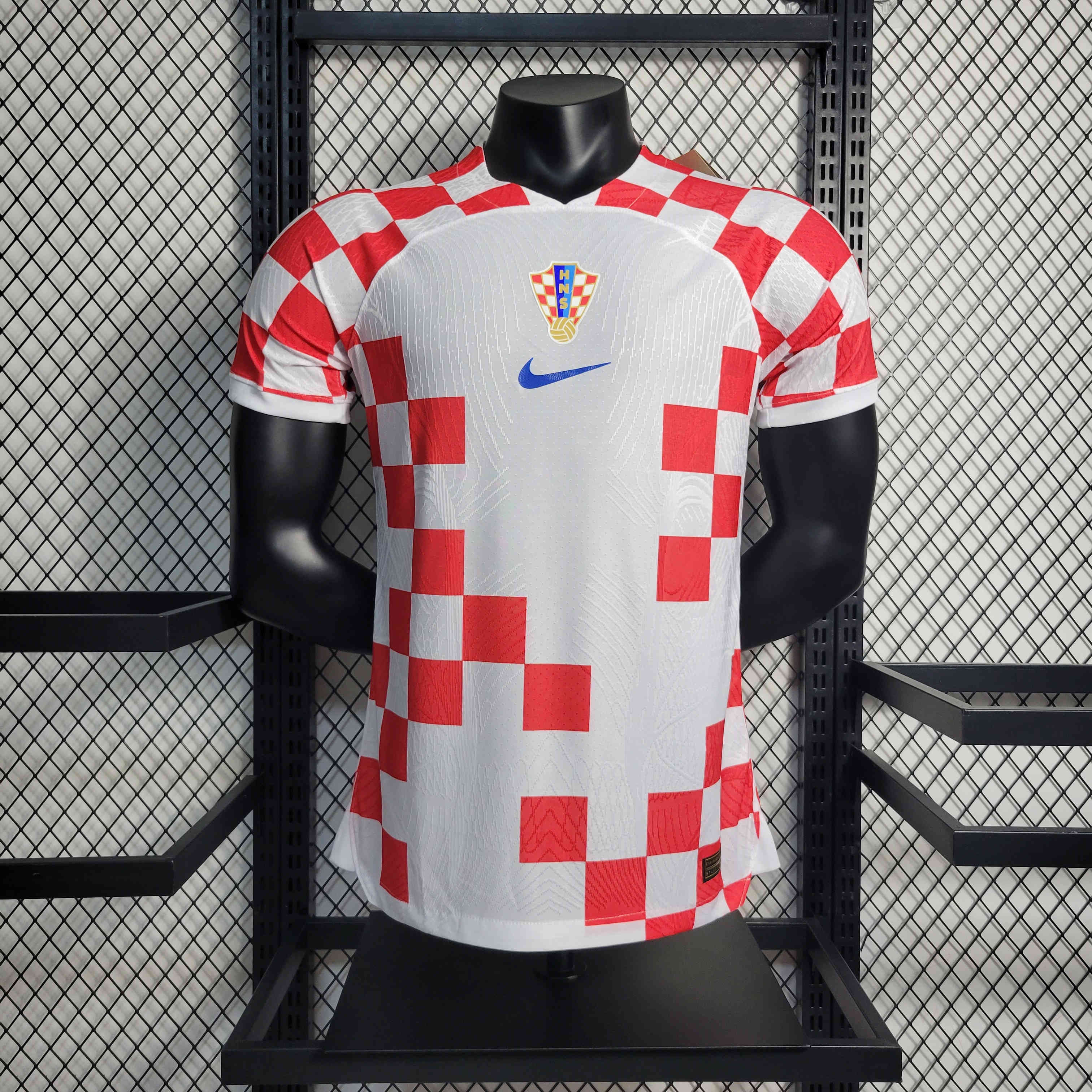 Croatia 2022-23 Home Stadium Jersey - Player Version - UnitedFutballJersey