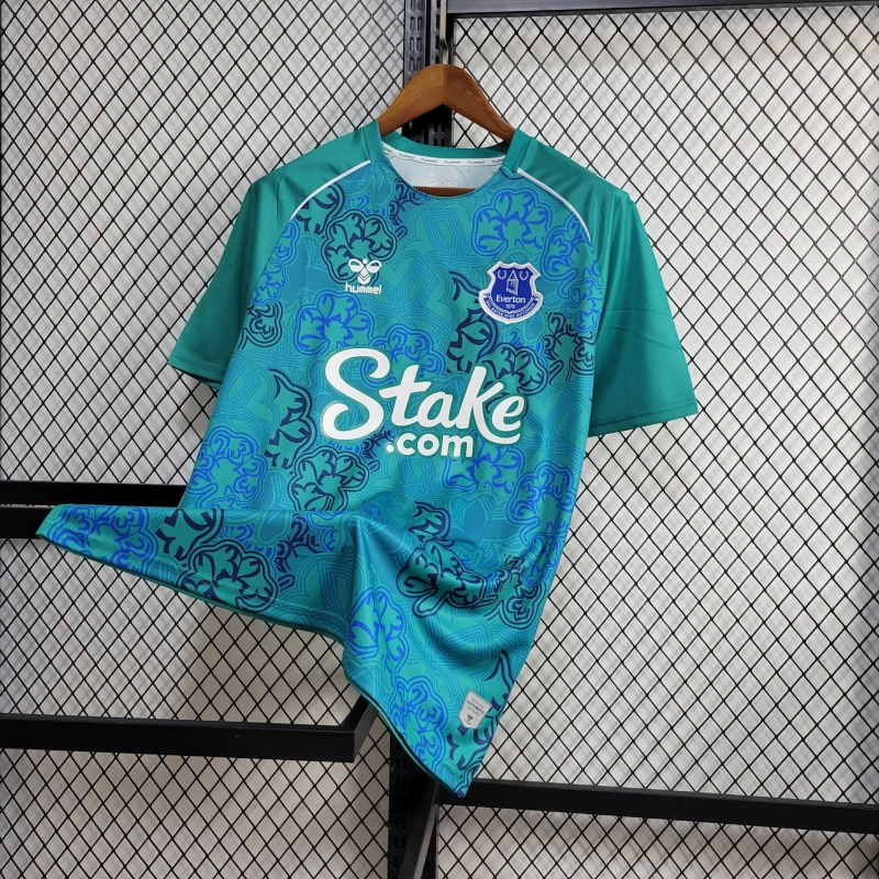 Everton 24-25 Shamrock Pre-match Jersey - Fans Version - UnitedFutballJersey