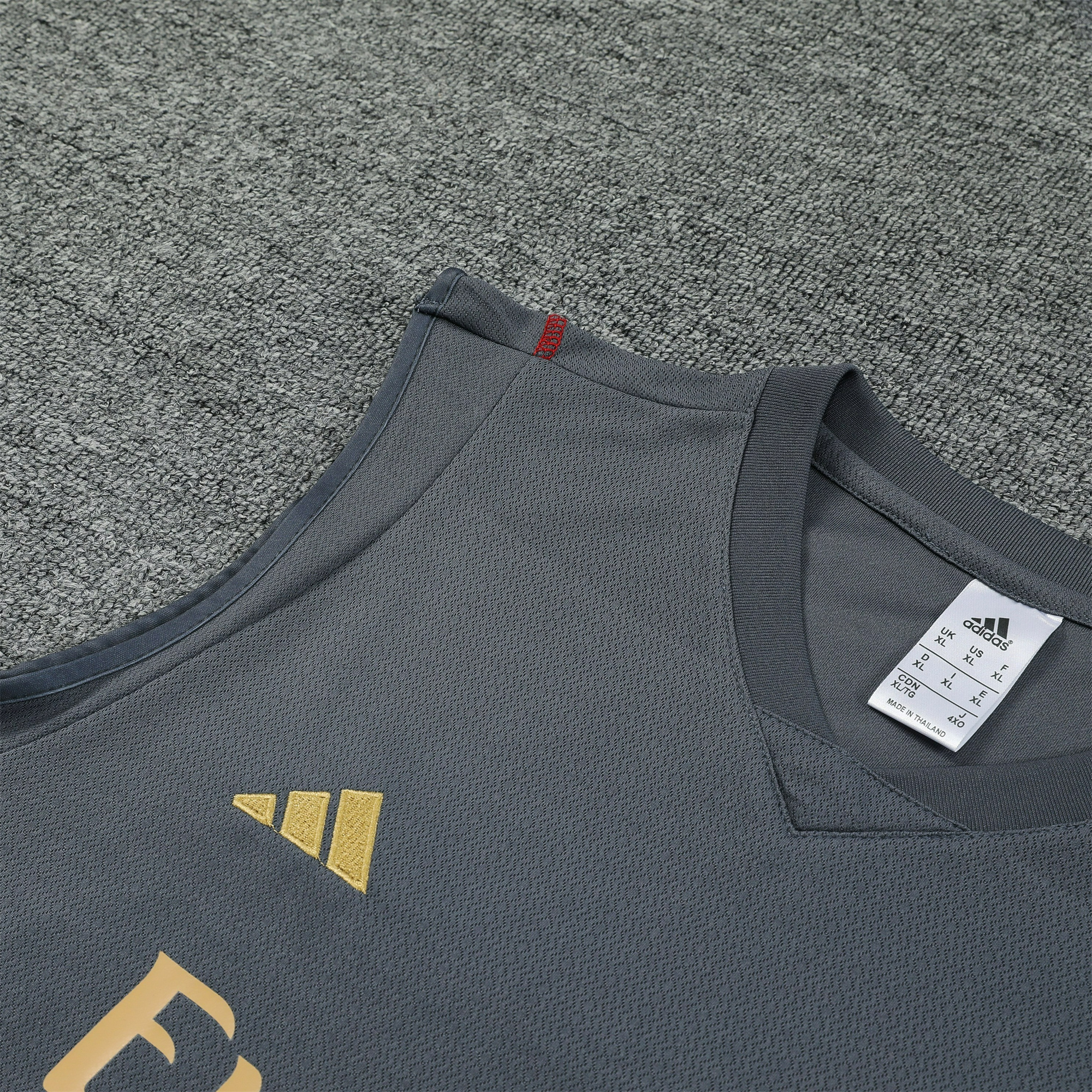 Arsenal 23-24 Player Vest Training Set Grey - UnitedFutballJersey
