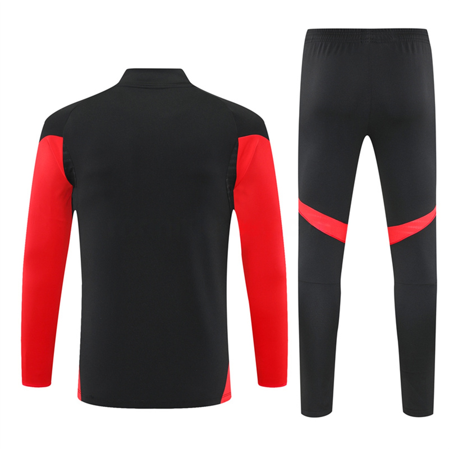 Bayern Munich 25-26 Kid Long Sleeves Training Set - Black Top & Black Pants - UnitedFutballJersey