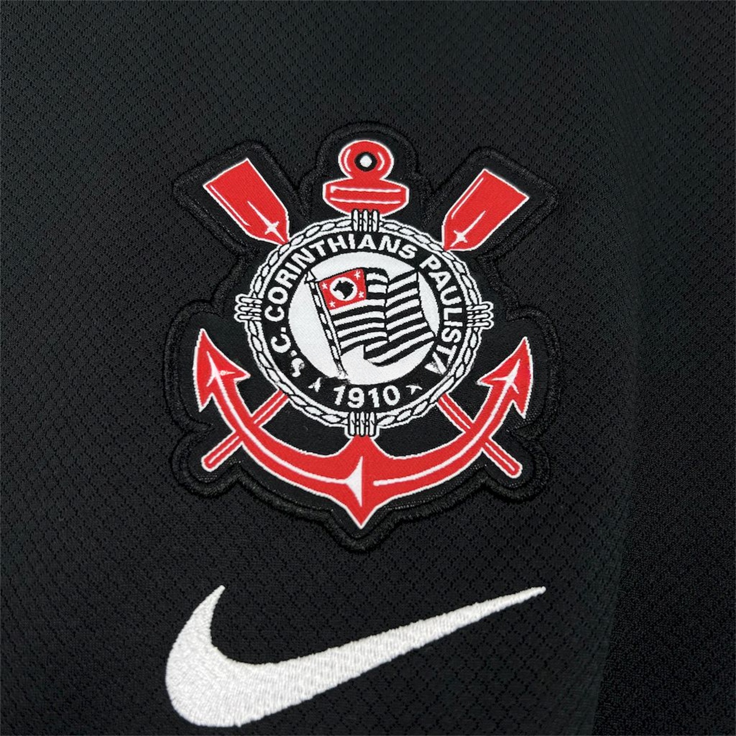 Corinthians 2025-26 Away Jersey - Fans Version - UnitedFutballJersey