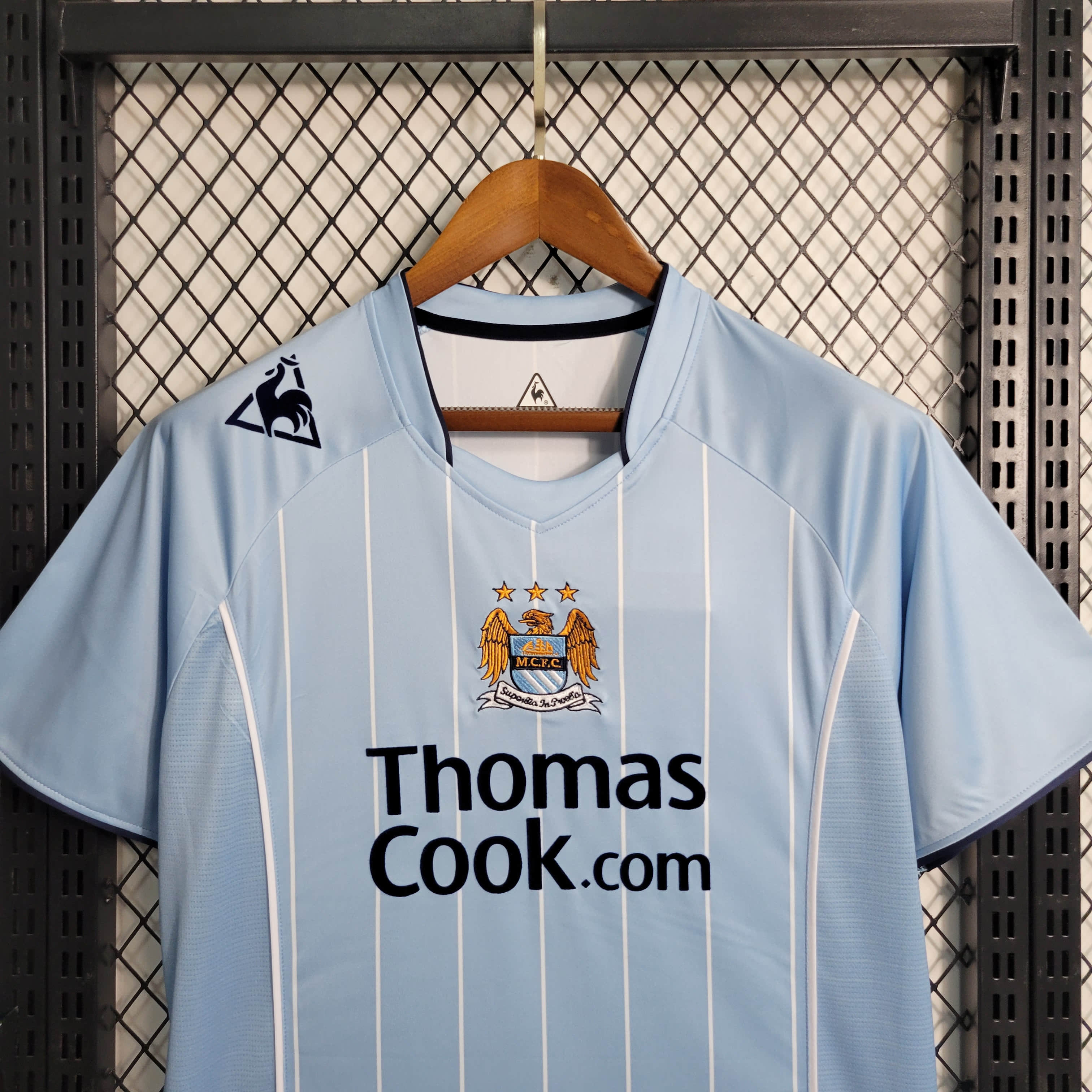 Retro Manchester City 2007-08 Home Stadium Jersey - UnitedFutballJersey
