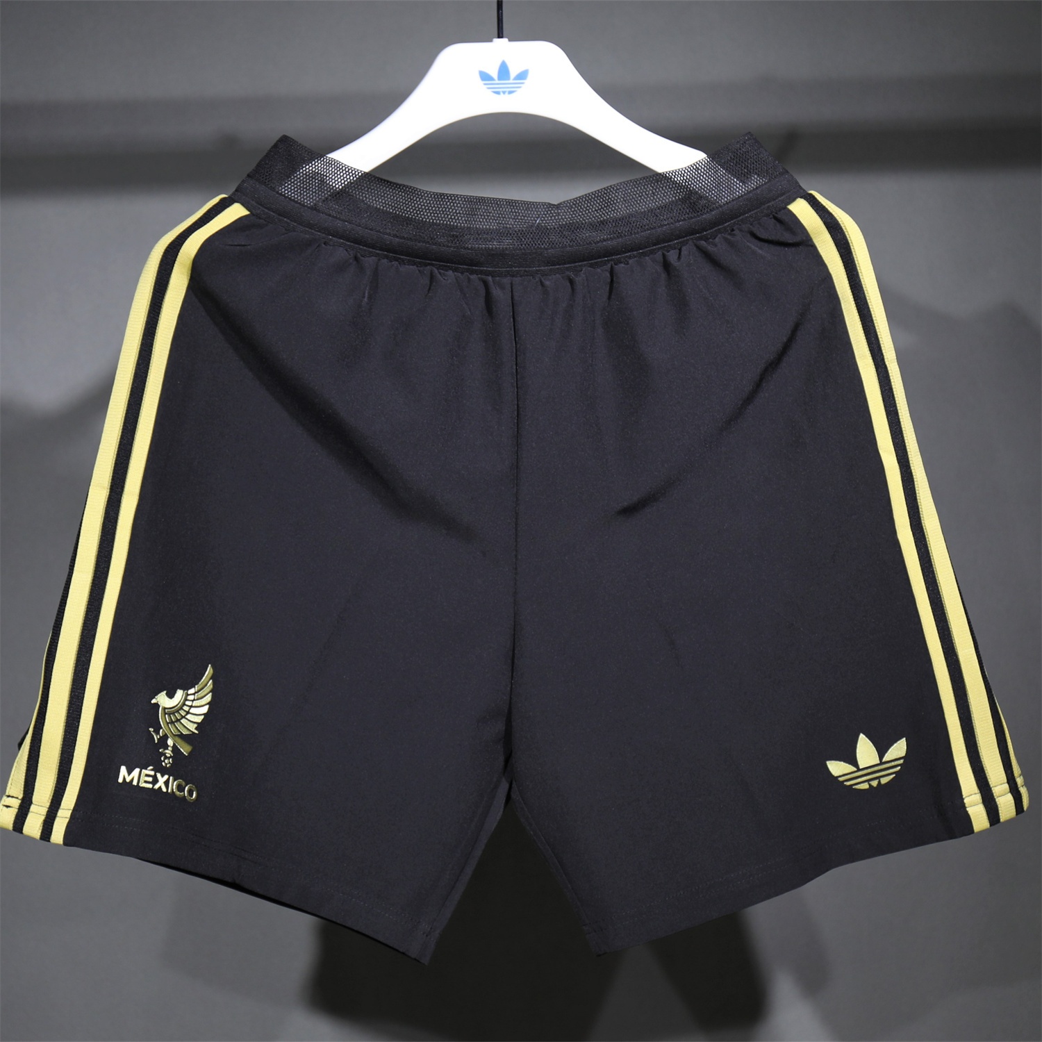 Mexico 2025 Gold Cup Black Shorts - Player Version - UnitedFutballJersey
