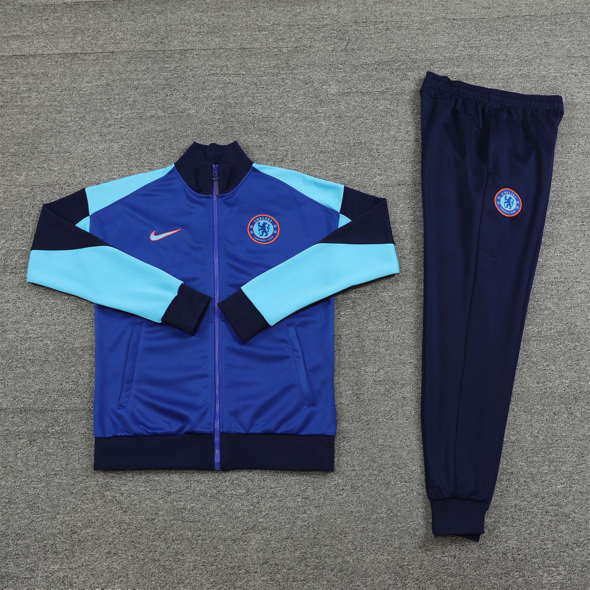 CHELSEA 24-25 Jacket Training Tracksuit - Blue - UnitedFutballJersey
