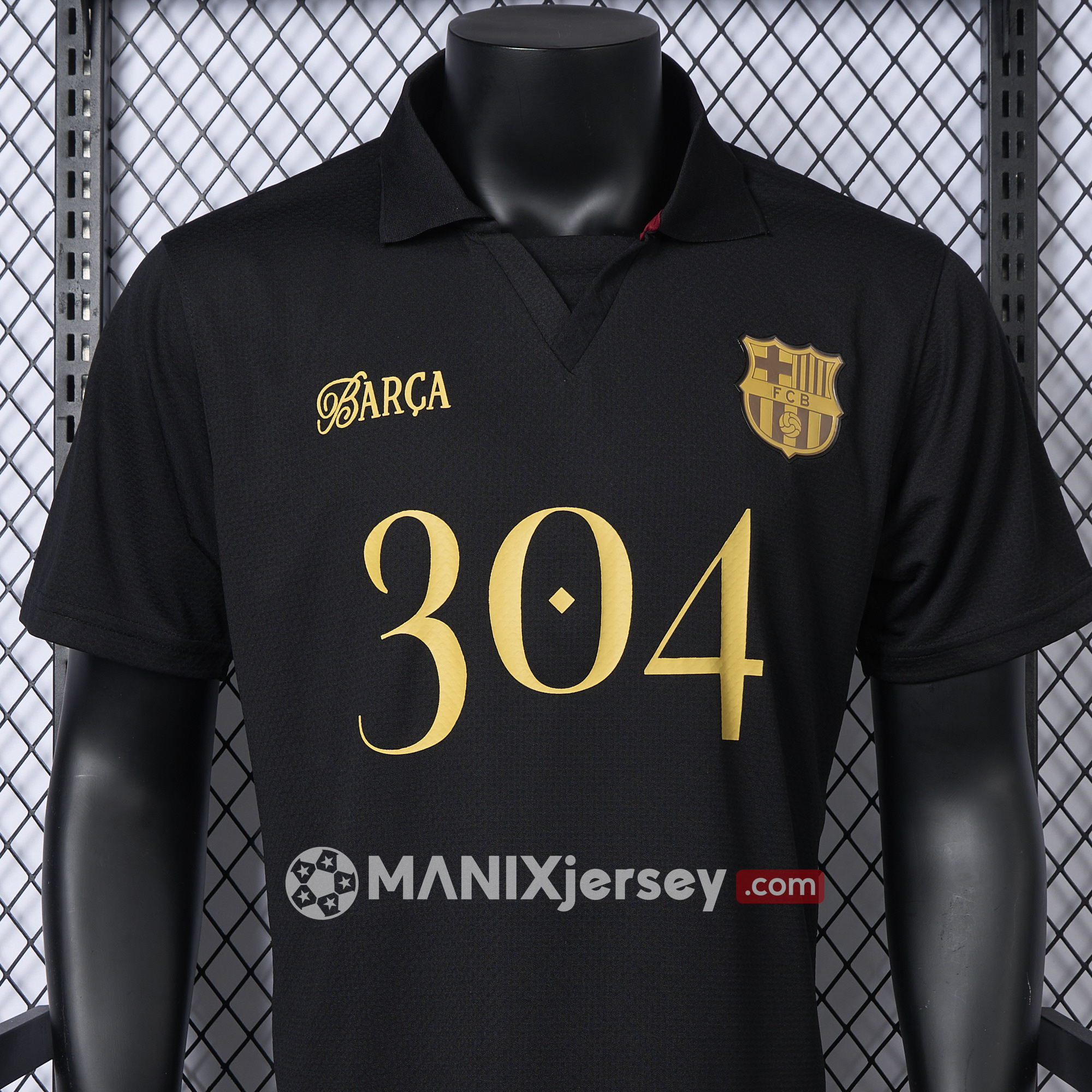 Barcelona 24-25 Yamal Anniversary Black Jersey - Player Version - UnitedFutballJersey
